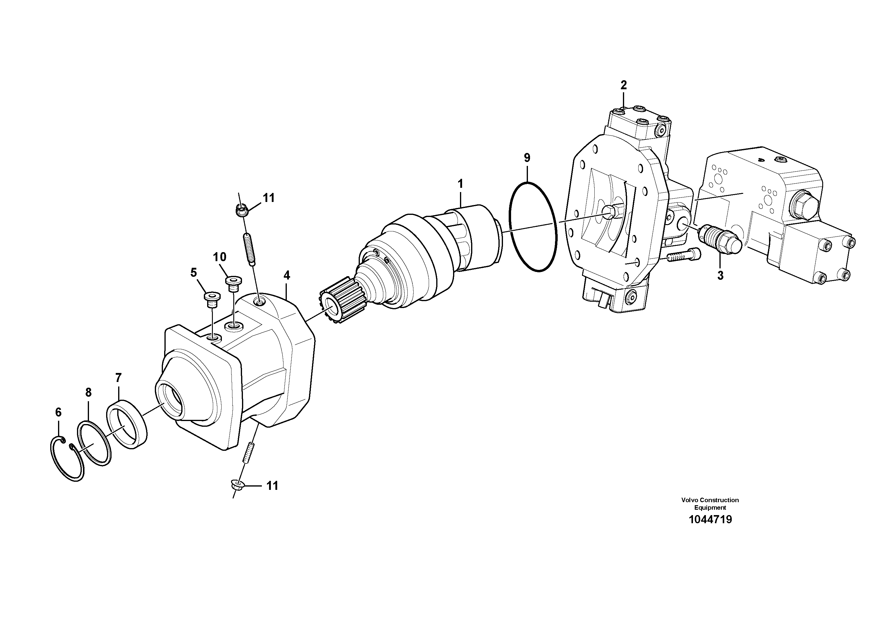 Oil Bath Filter VOE15122458 VOLVO