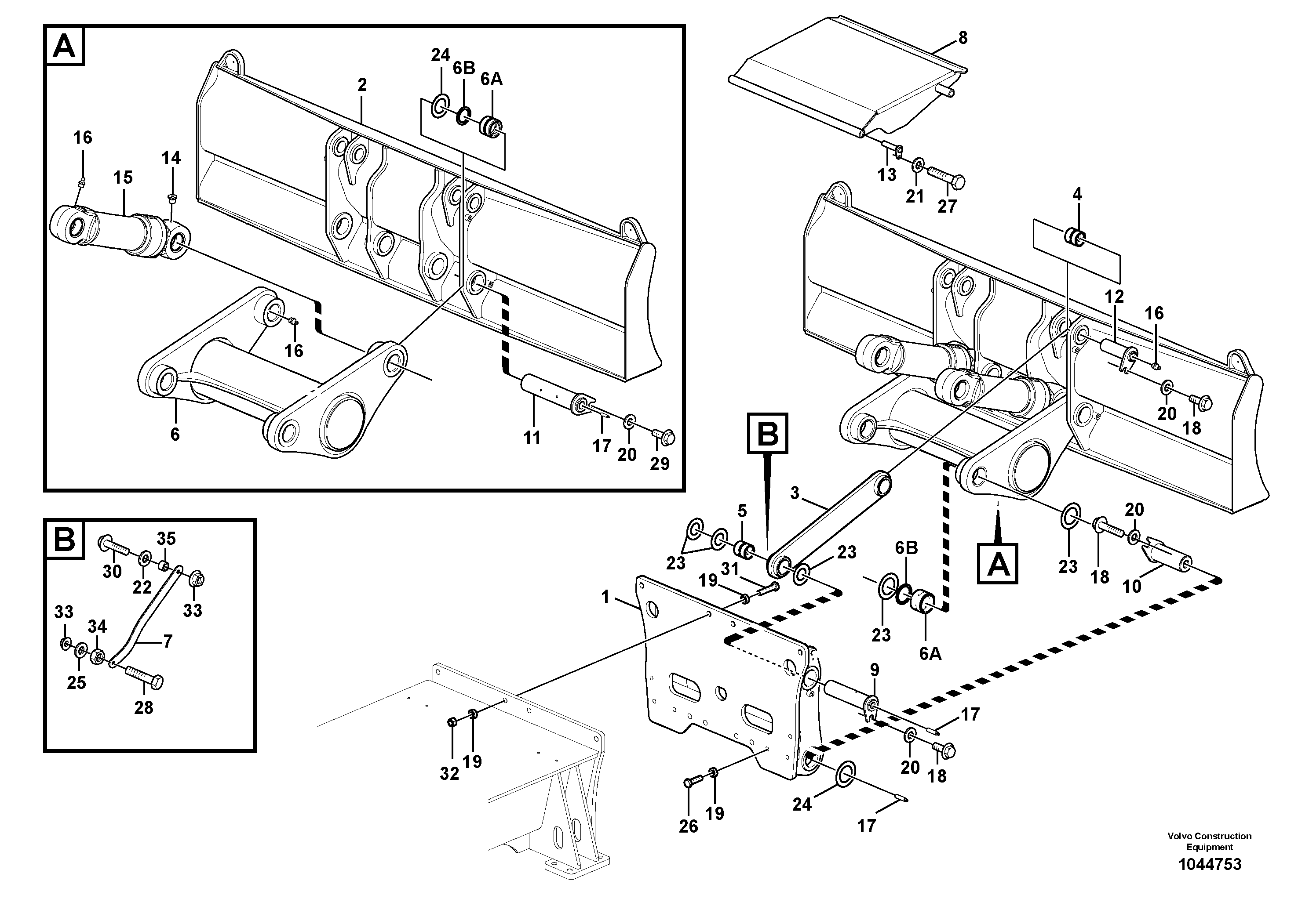 Rec.housing VOE14568950 VOLVO
