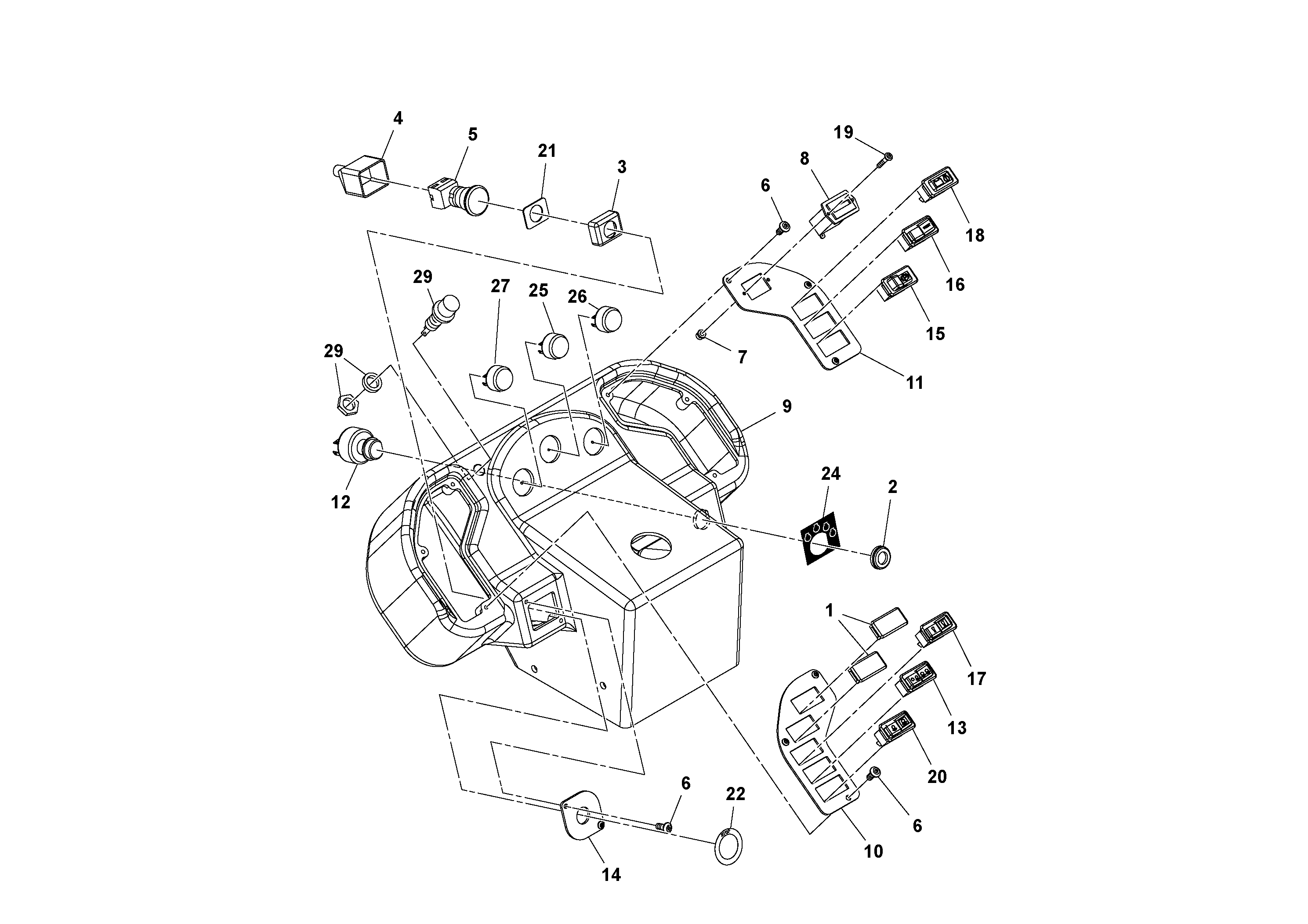 Cylinder Block RM/VOE12785203 VOLVO