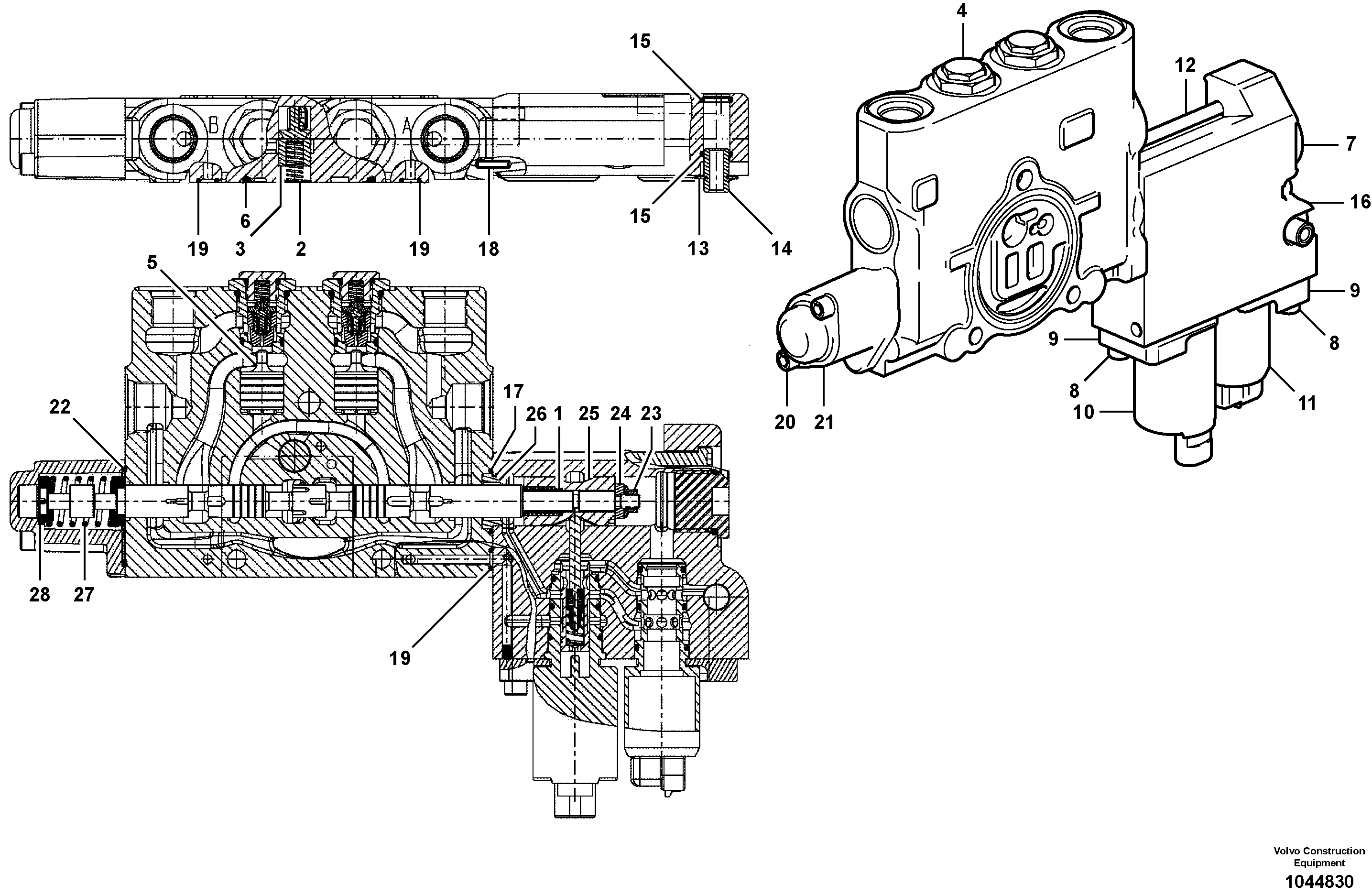 Tube VOE15403879 VOLVO