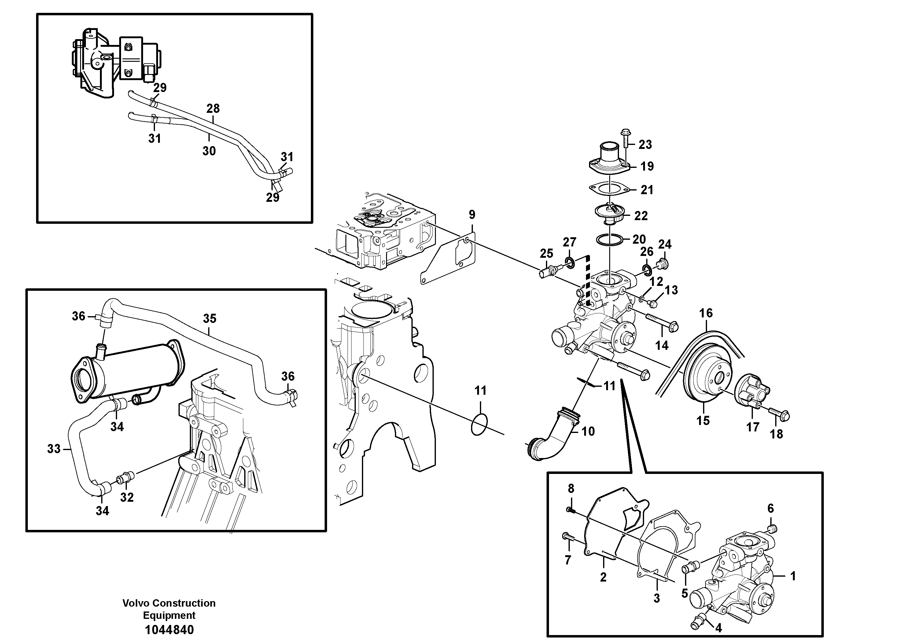 Press. lim. valve VOE15103635 VOLVO