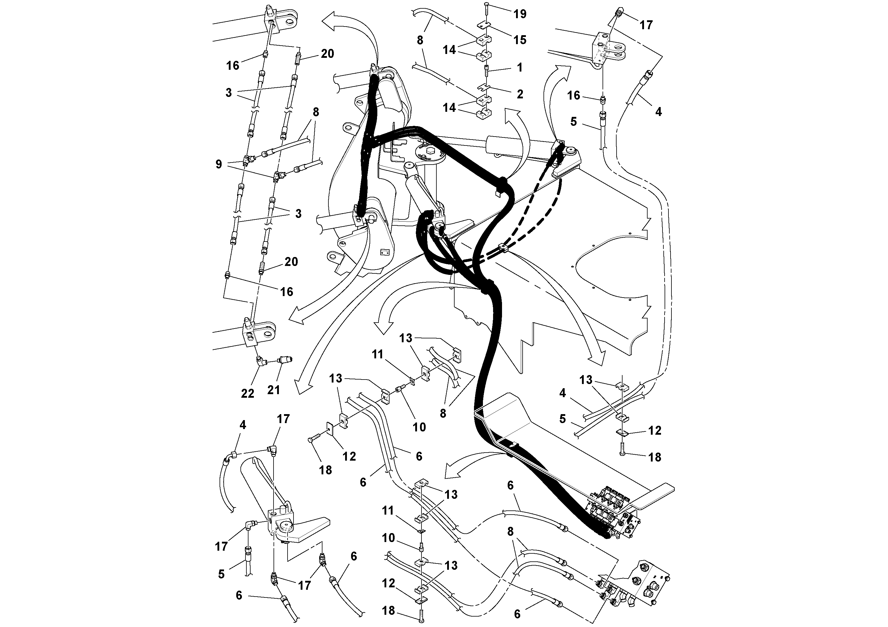 Jointed Handle RM13860648 VOLVO