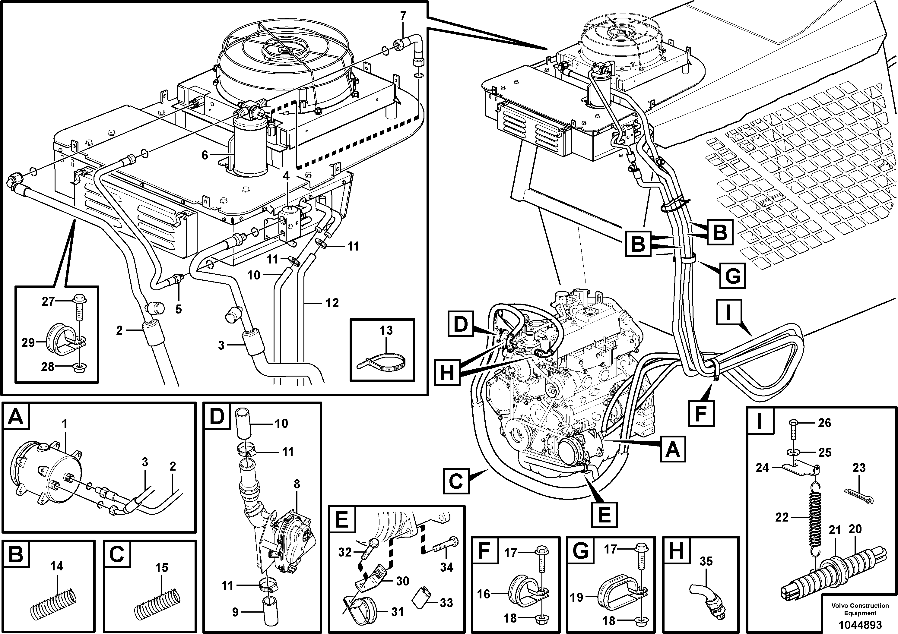 Hydraulic Valve TEL/VOE15411129 VOLVO