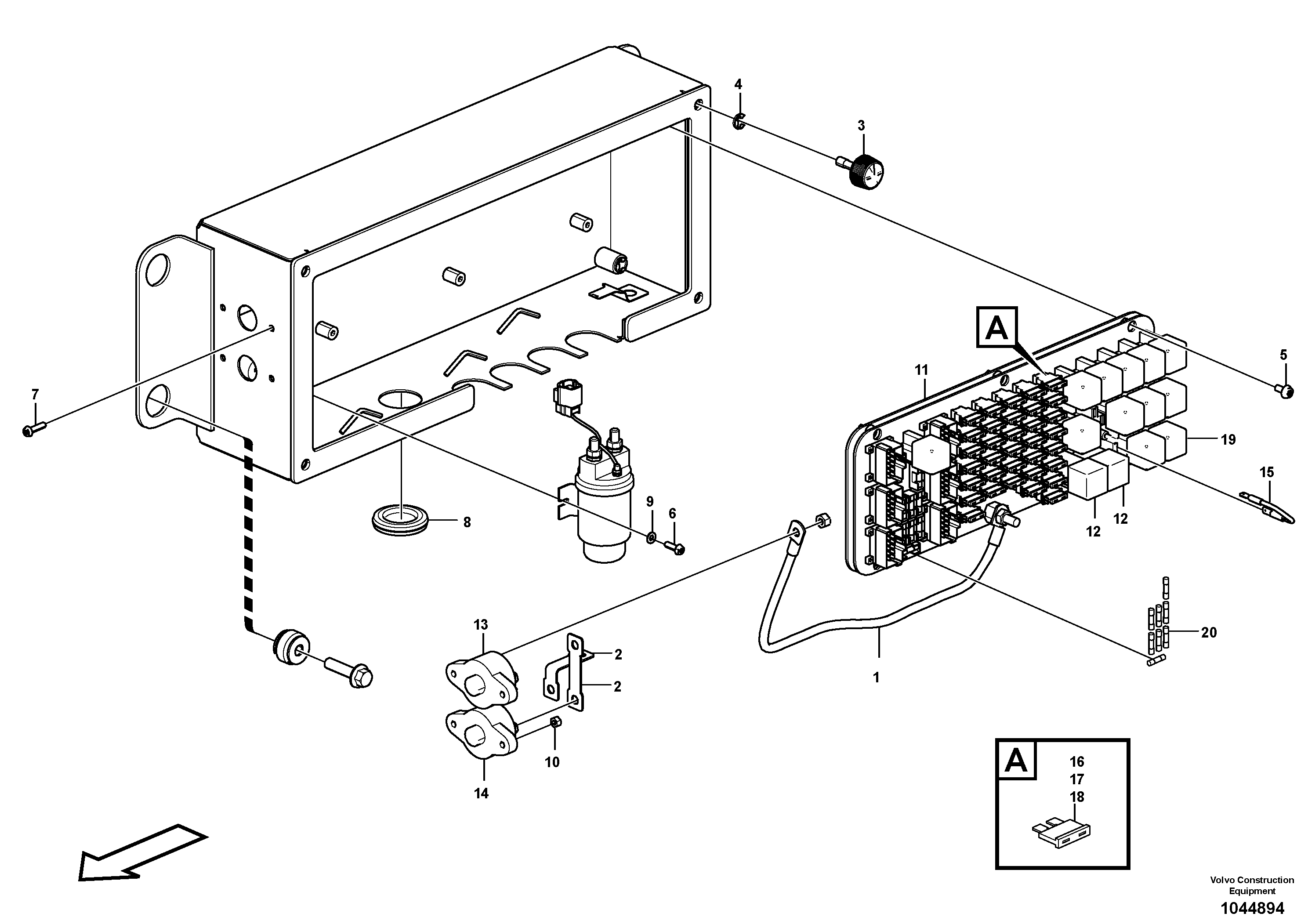 Radio Support RM/VOE14389357 VOLVO