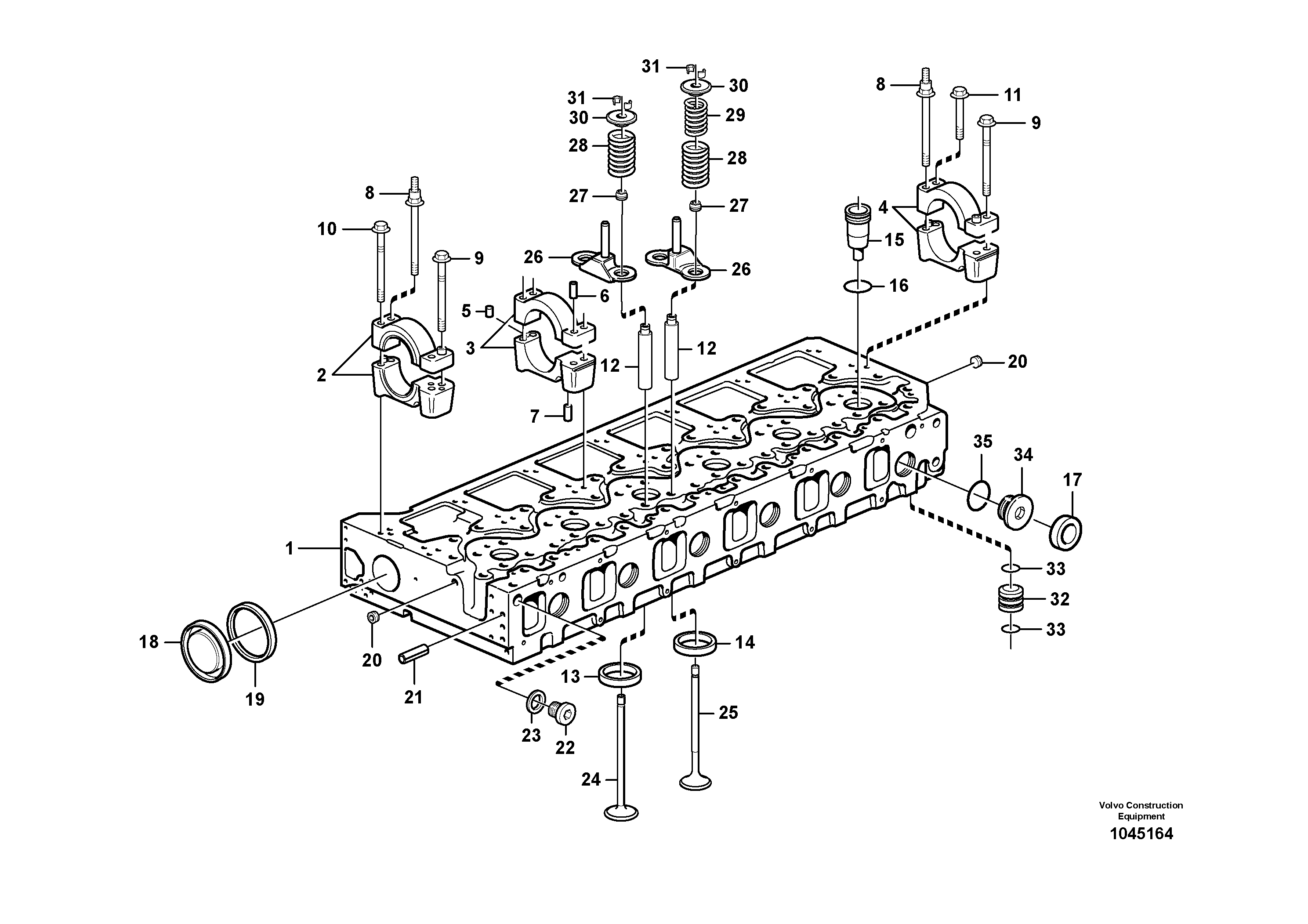 Adhesive VOE22618324 VOLVO