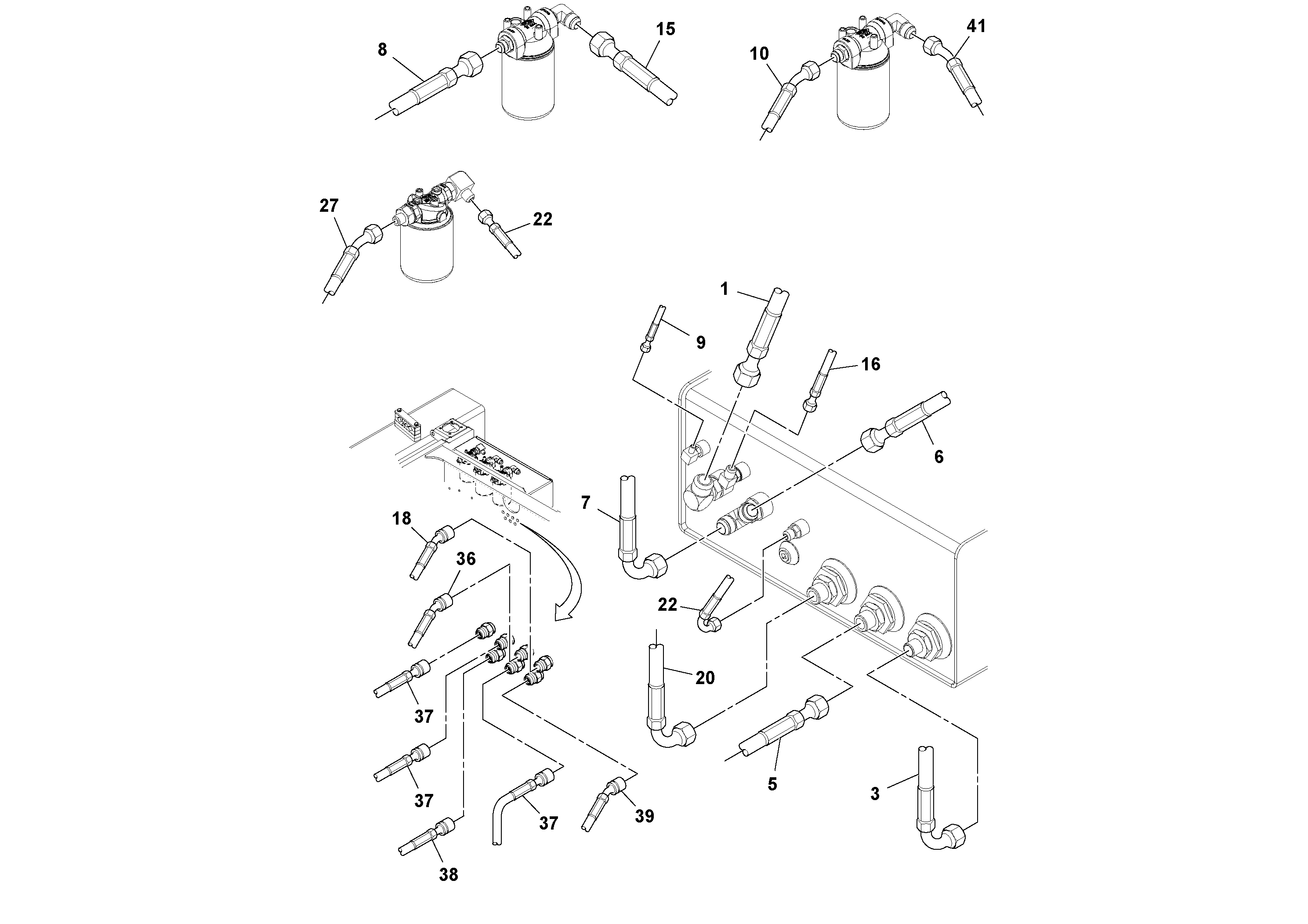 Timing gear casing RM43878503 VOLVO