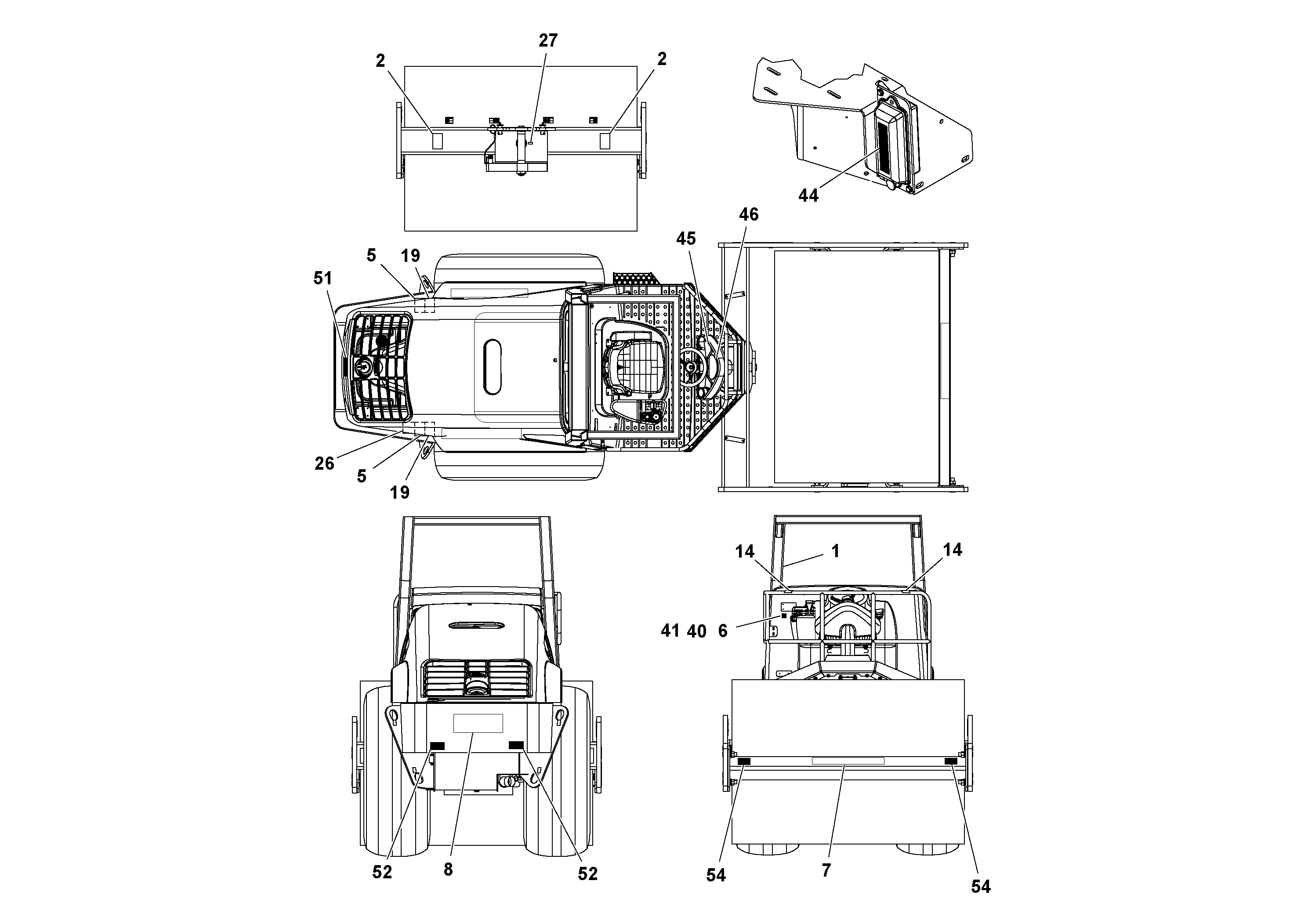 Cylinder Block RM/VOE43911171 VOLVO