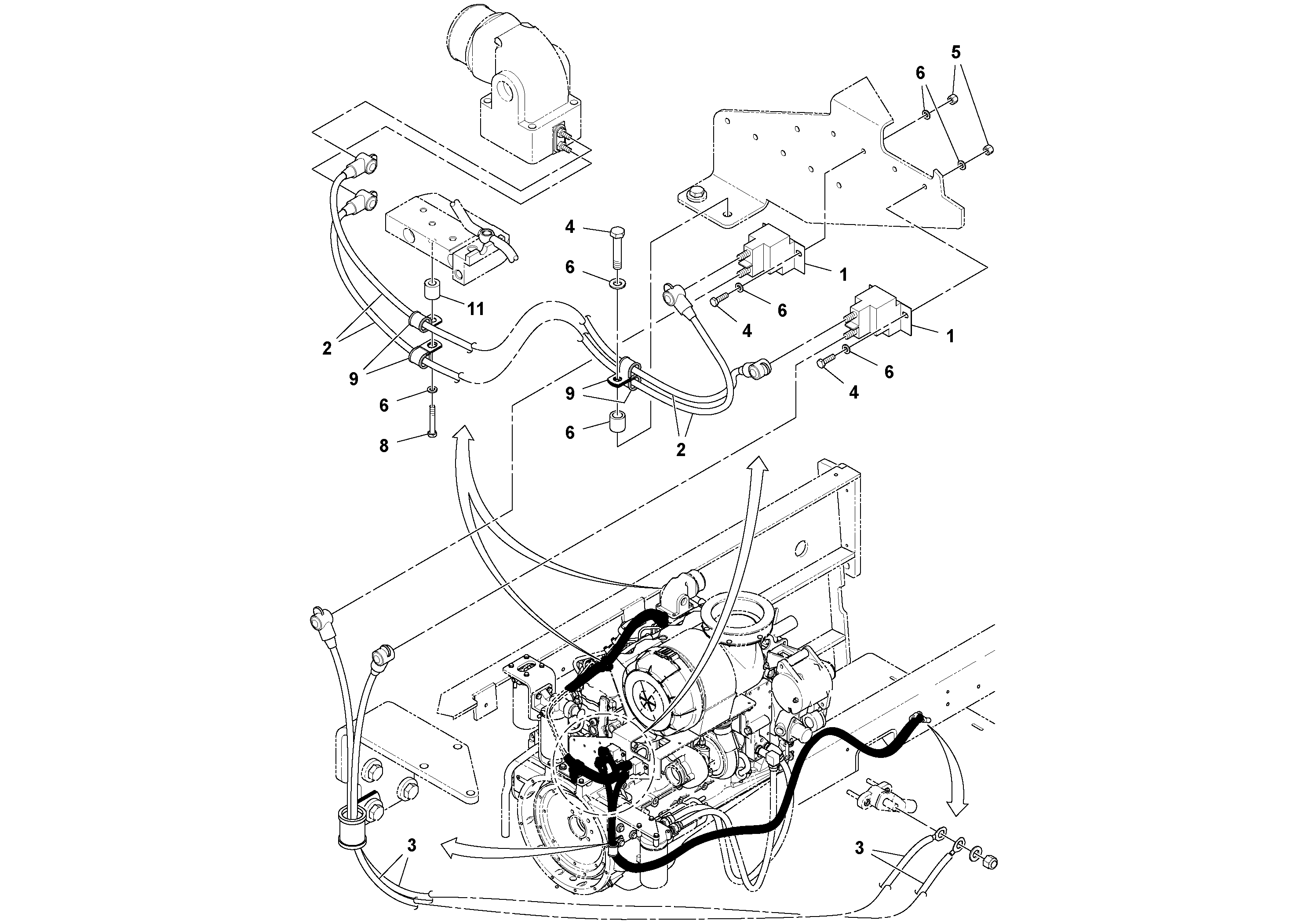 Radio Support RM18010082 VOLVO