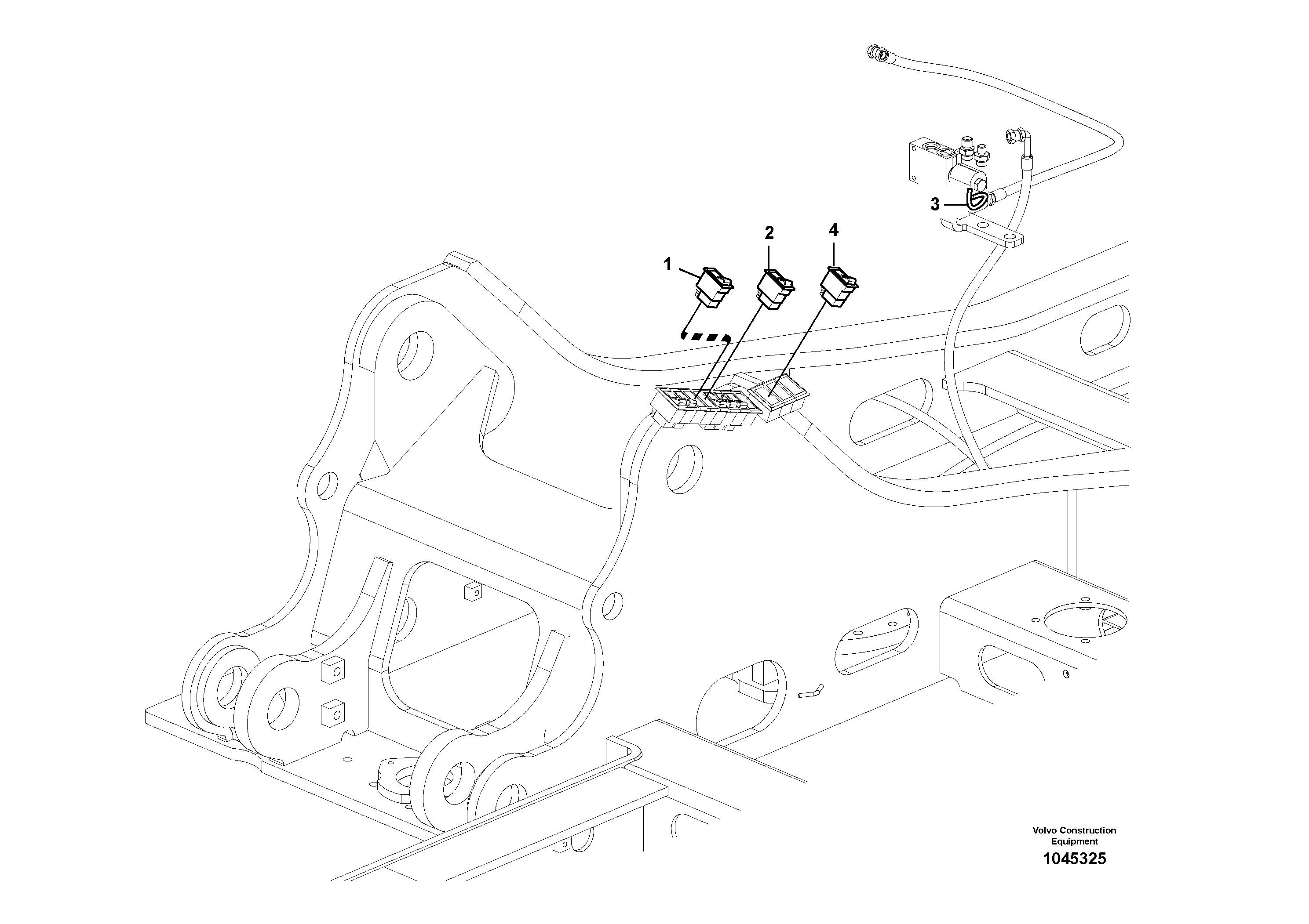 Support Leg VOE14604066 VOLVO