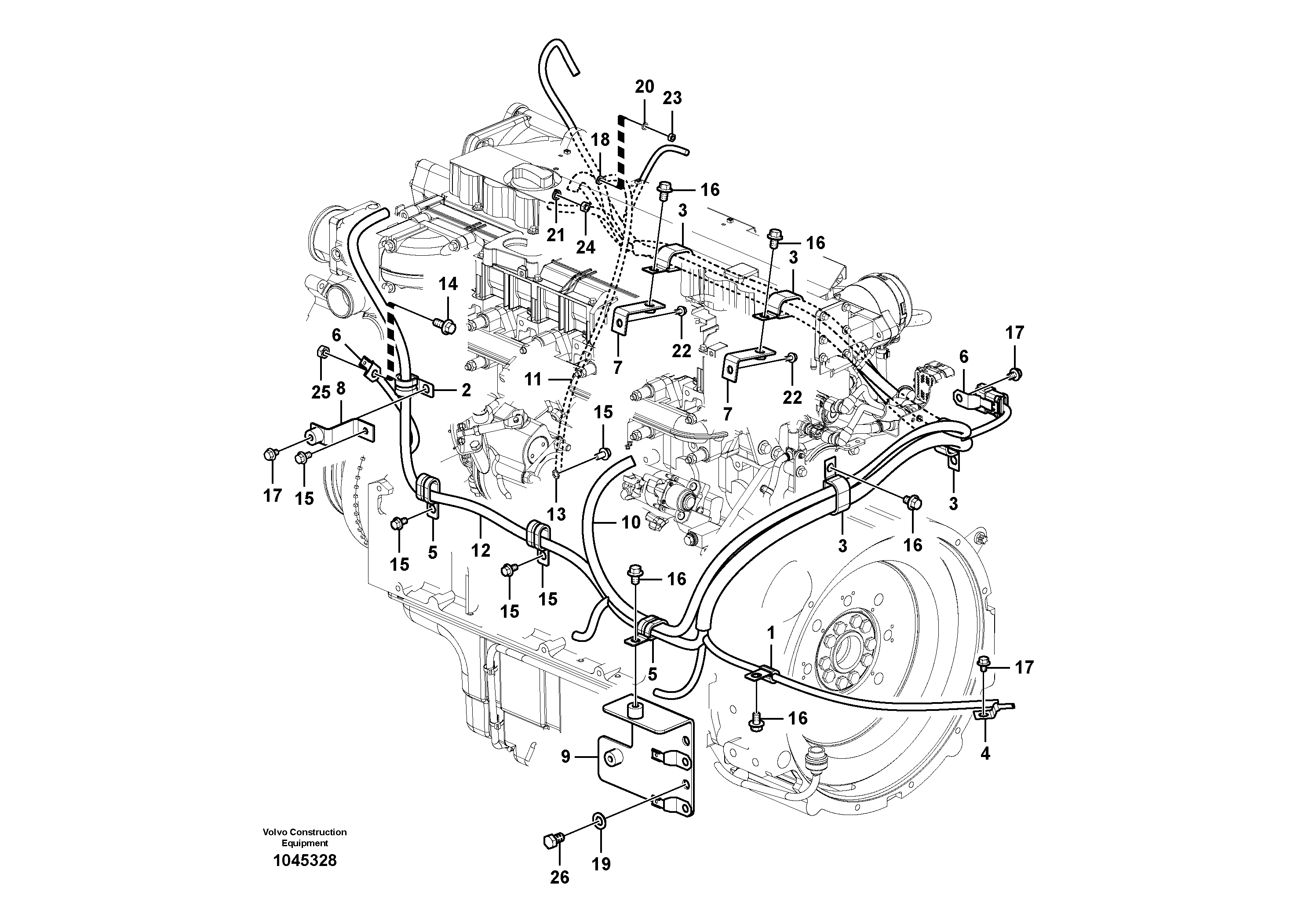 Support Leg VOE14633282 VOLVO