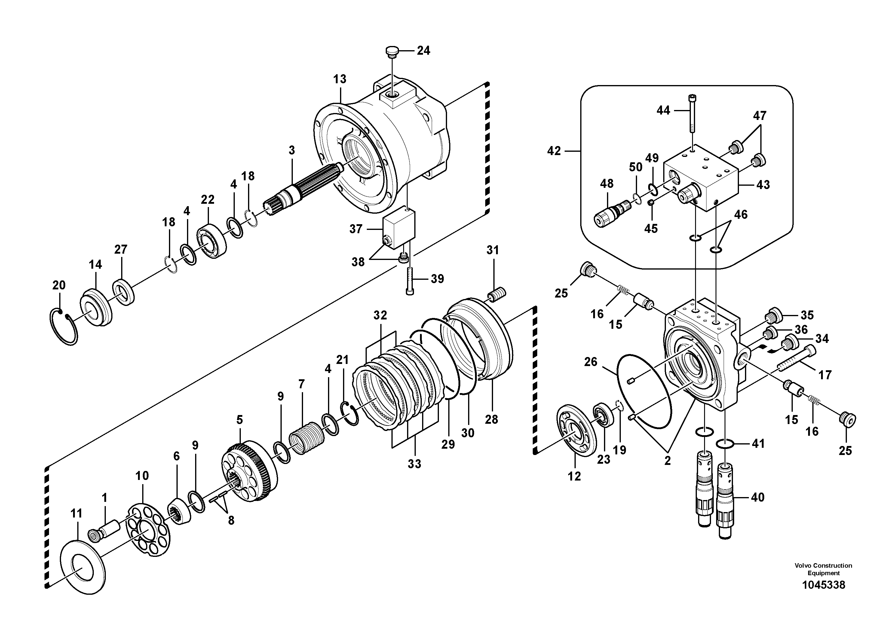 Spring Anchor. VOE14594875 VOLVO