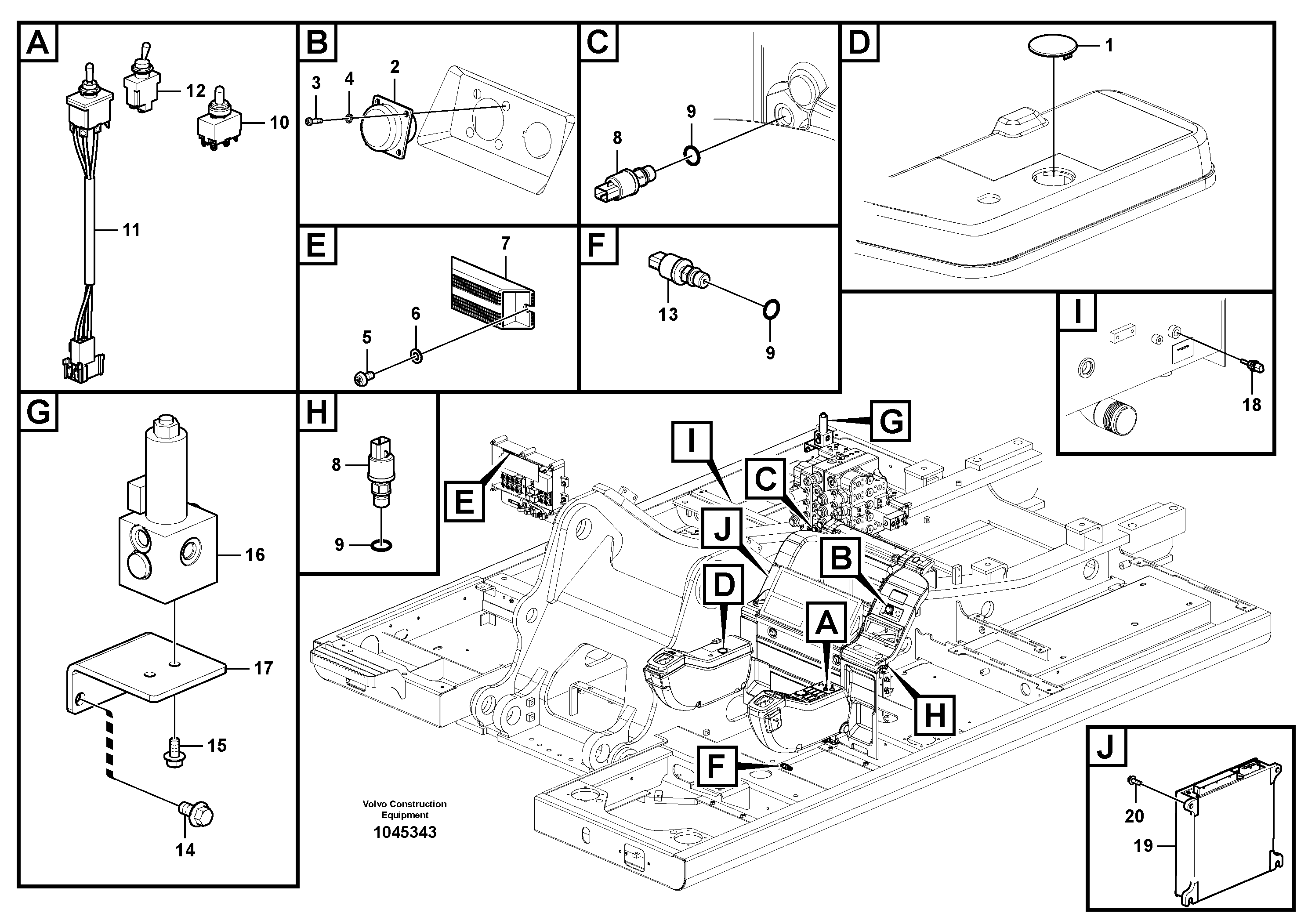 ECU VOE14594698 VOLVO
