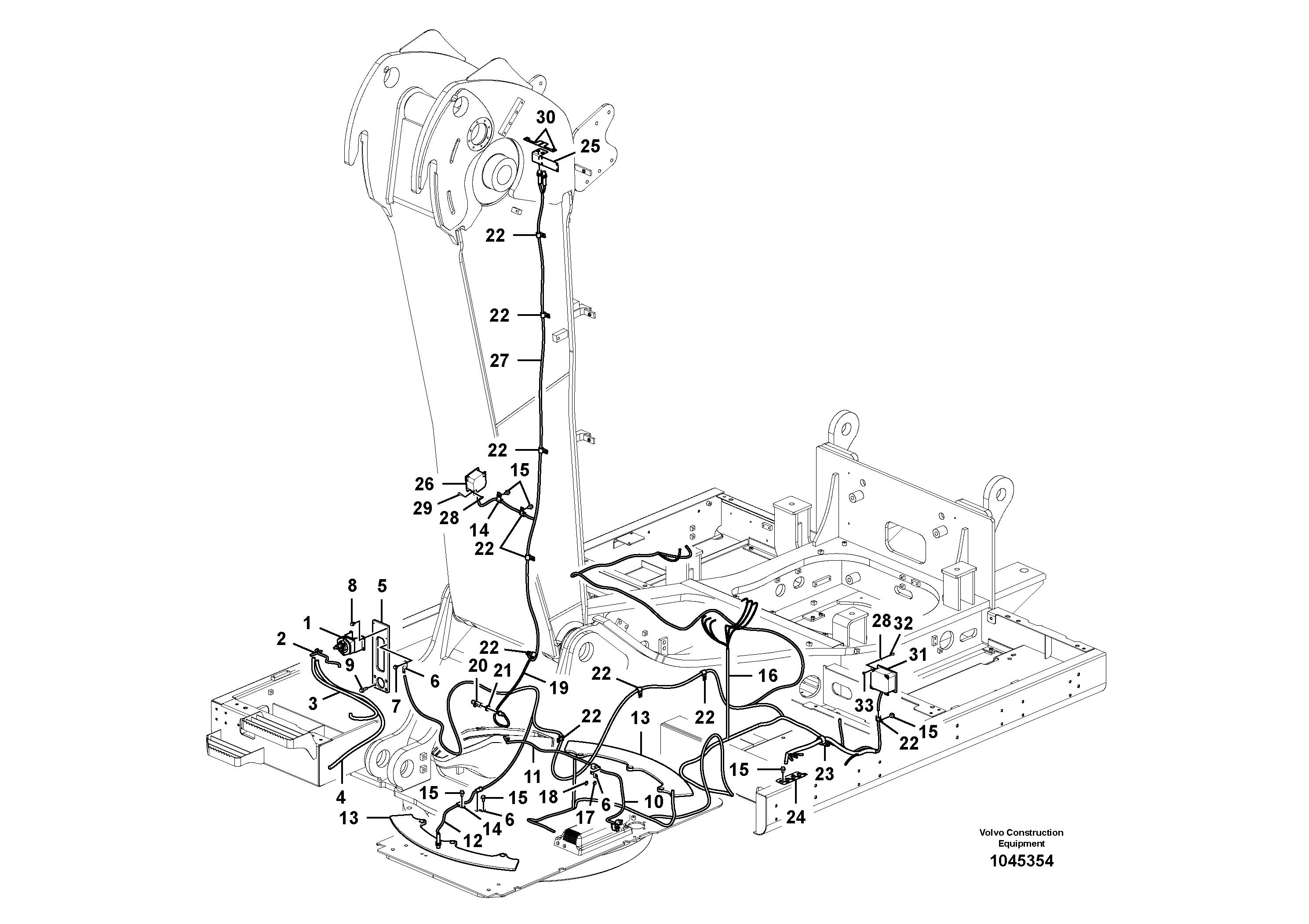 Support Leg VOE14604897 VOLVO