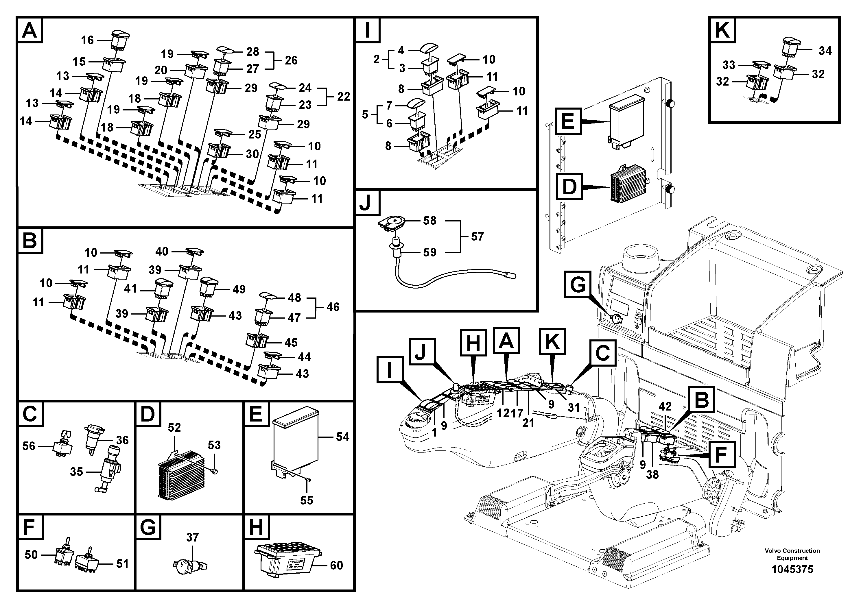 Switch VOE14584530 VOLVO