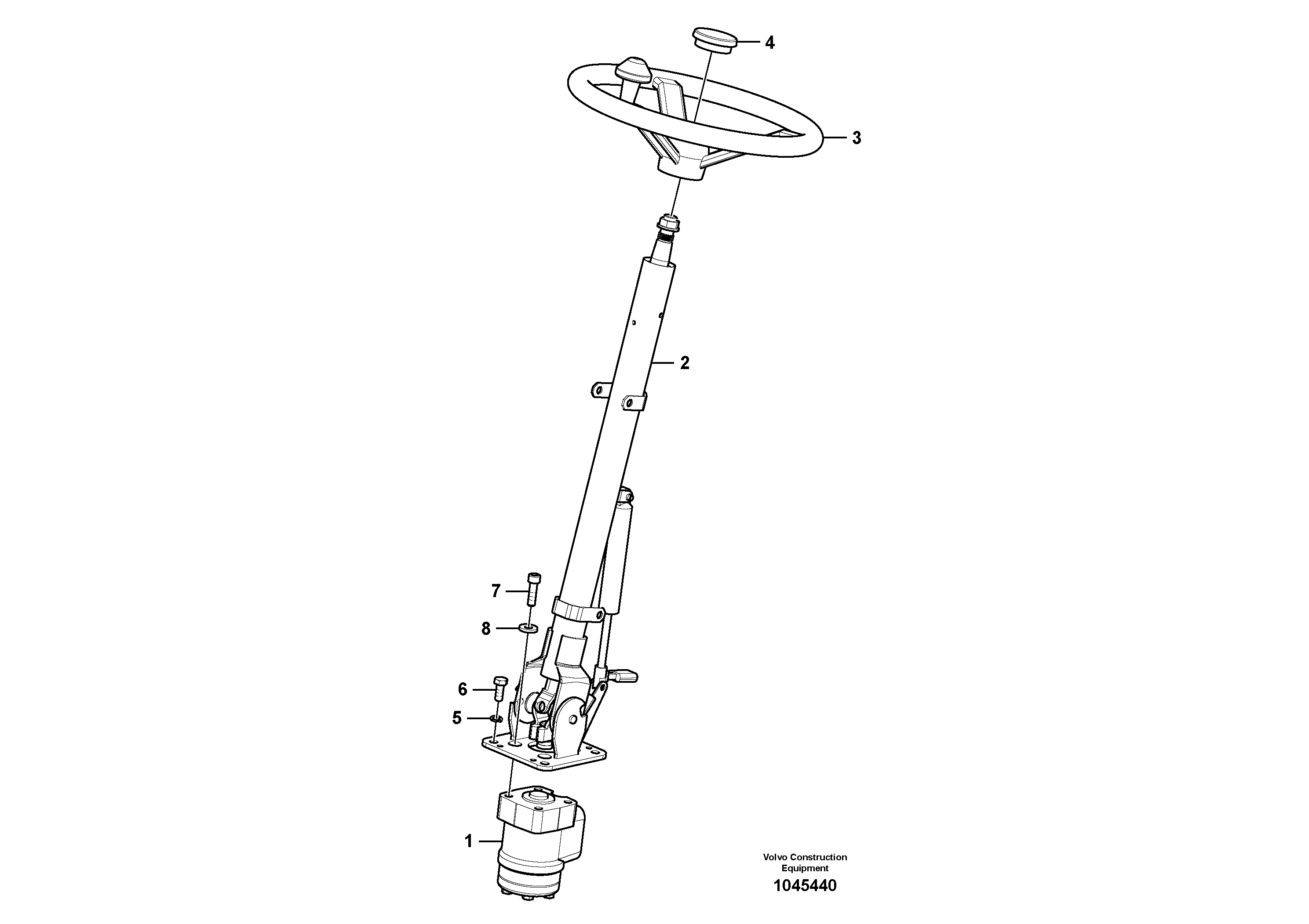 Tilt bearing VOE992029 VOLVO