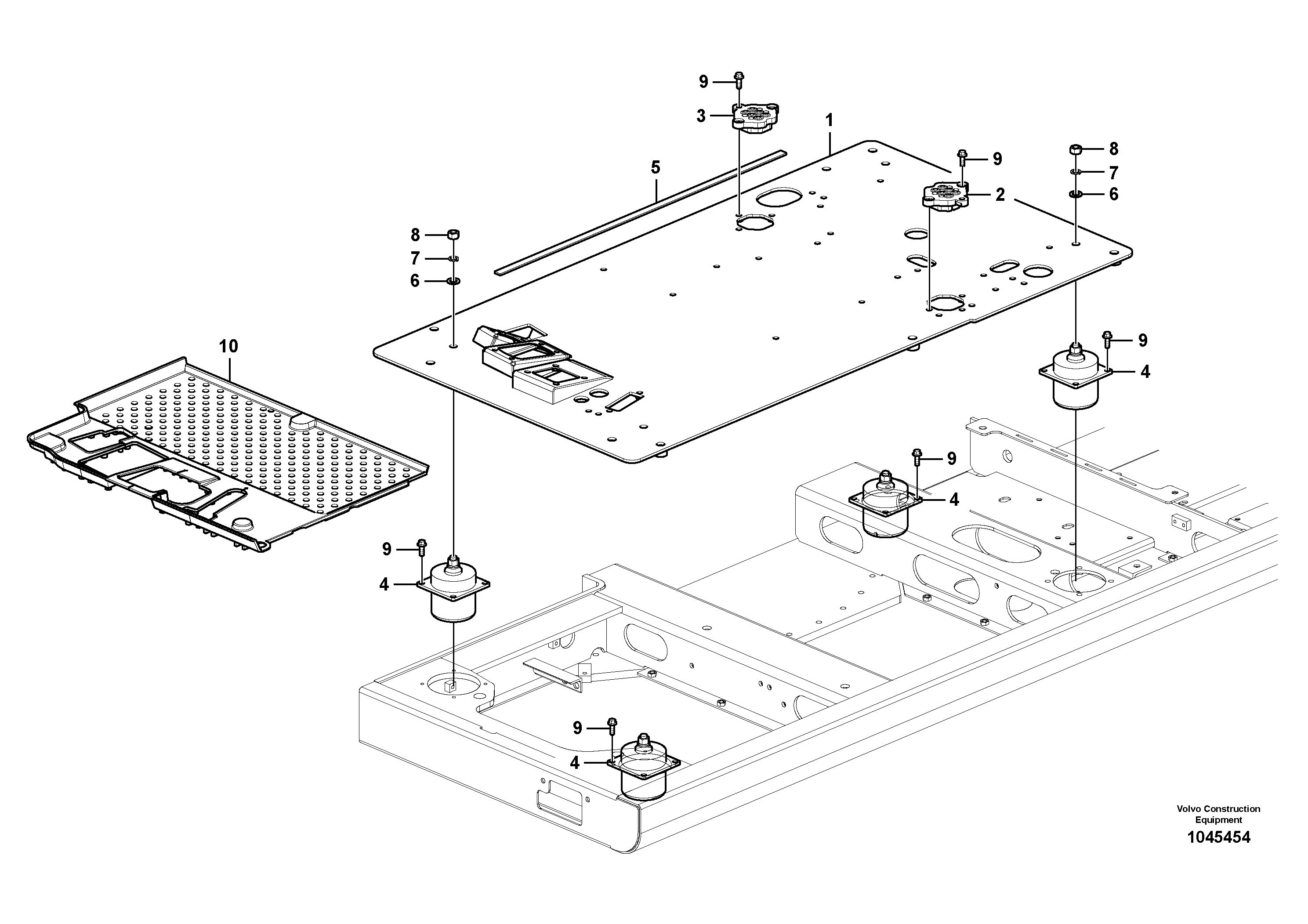 Rec.housing VOE14573457 VOLVO
