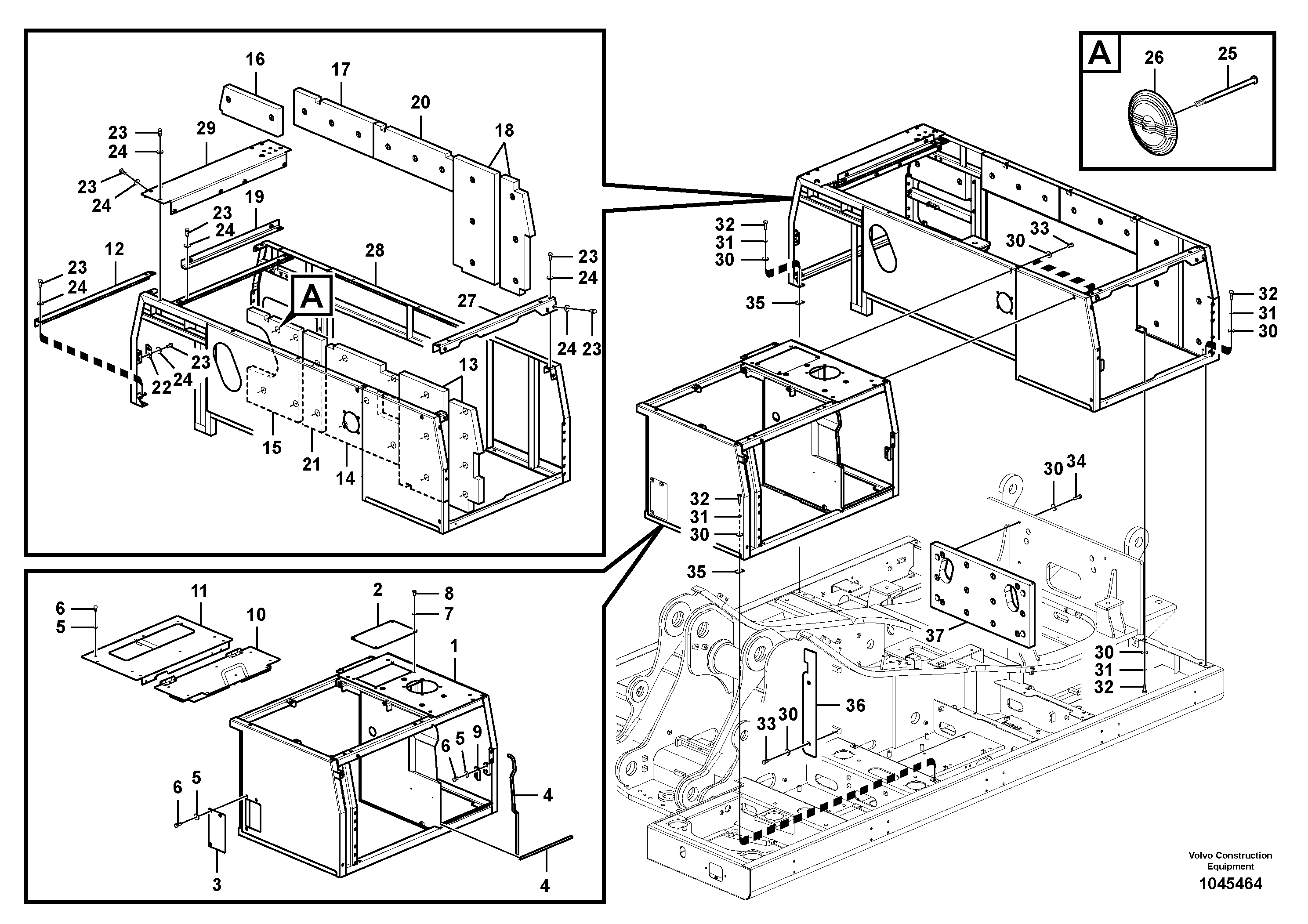 Frame VOE14569219 VOLVO
