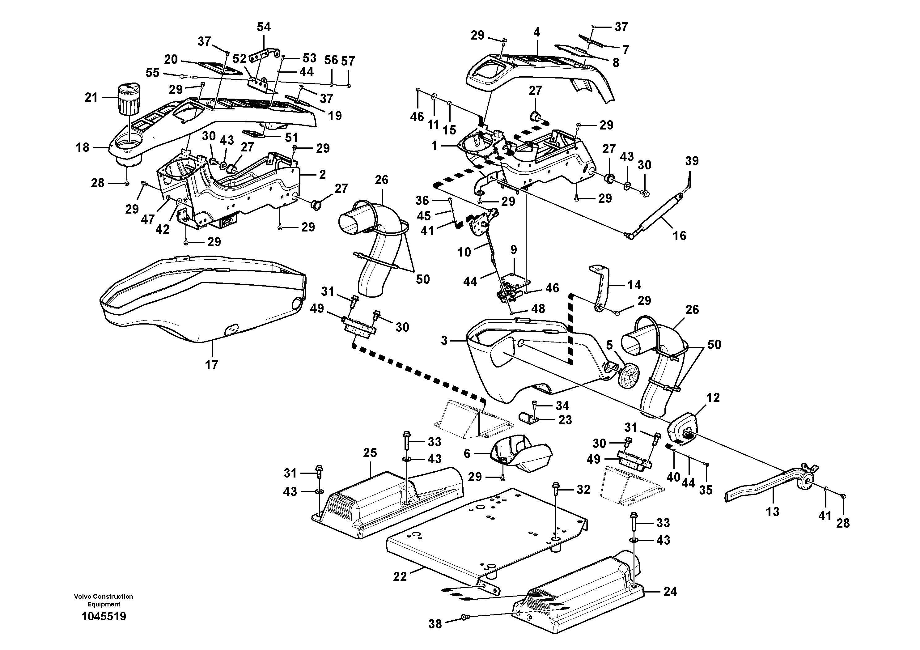 Vacuum Cylinder VOE14584545 VOLVO