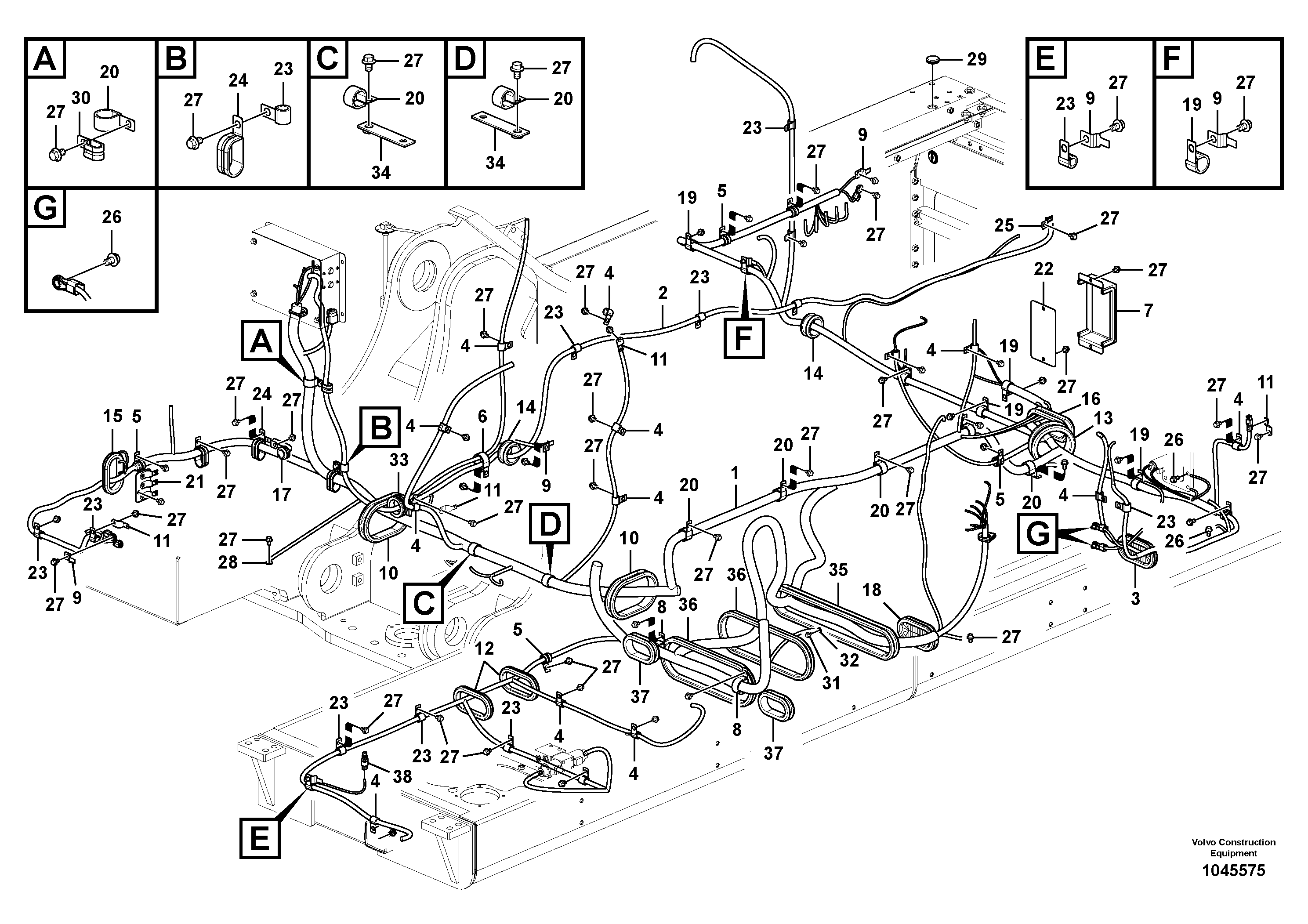 Support Leg RM/VOE14638878 VOLVO