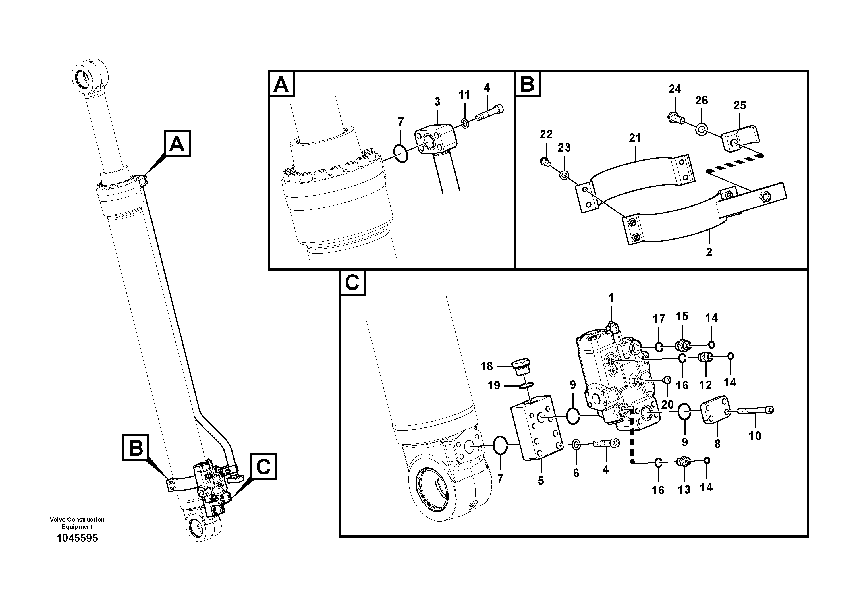Press. lim. valve VOE14599796 VOLVO