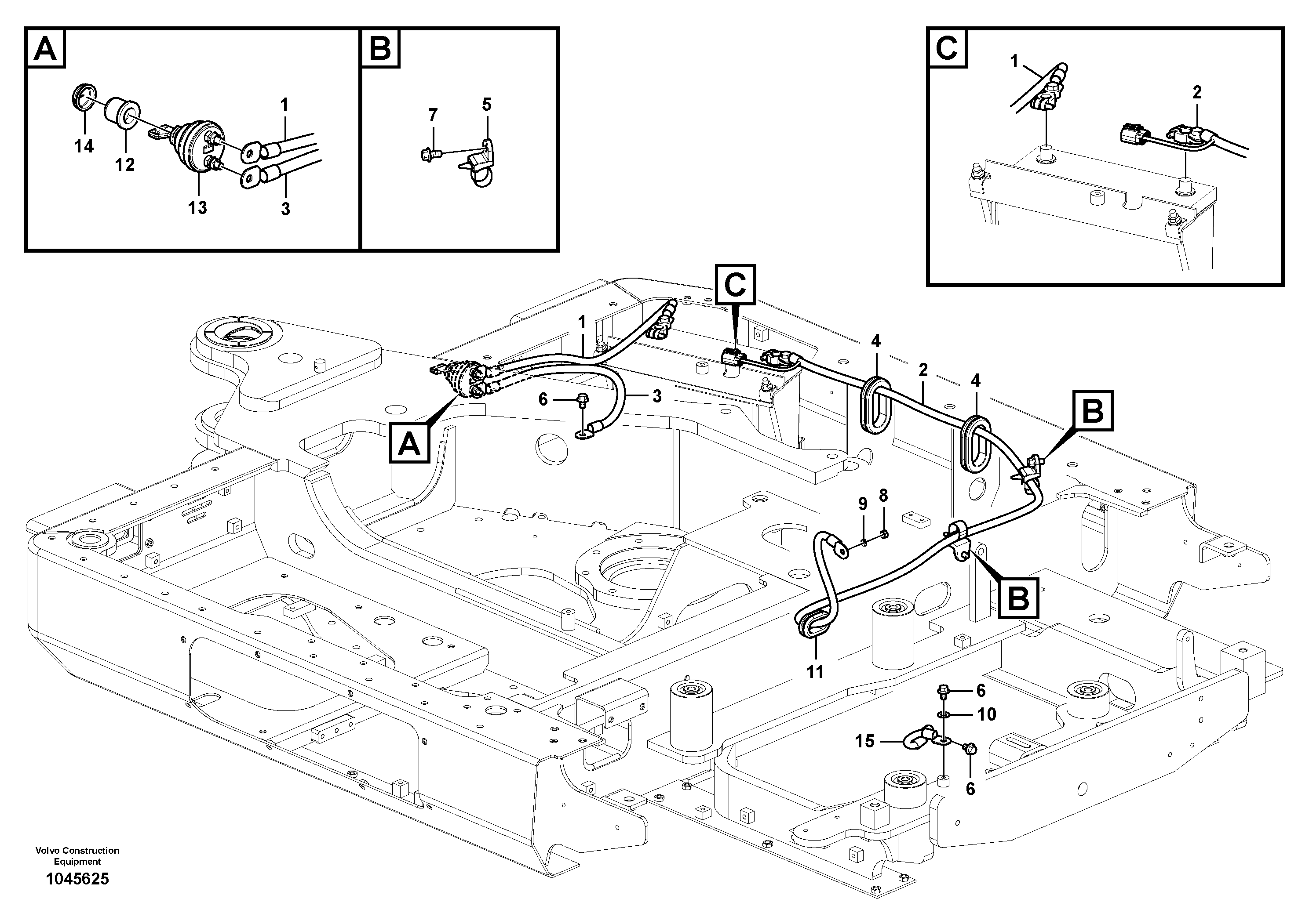 Brush Bearing VOE14588960 VOLVO