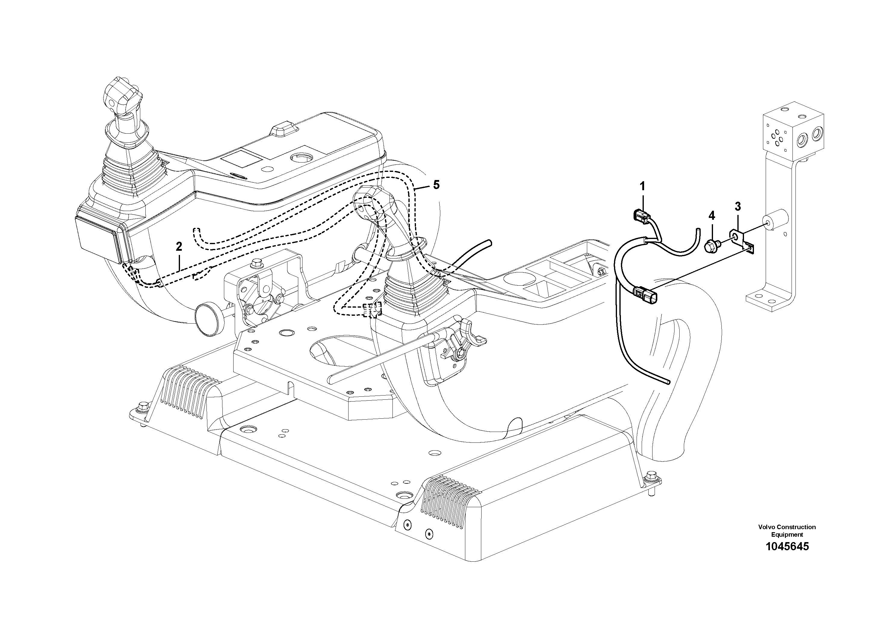 Support Leg VOE14602885 VOLVO