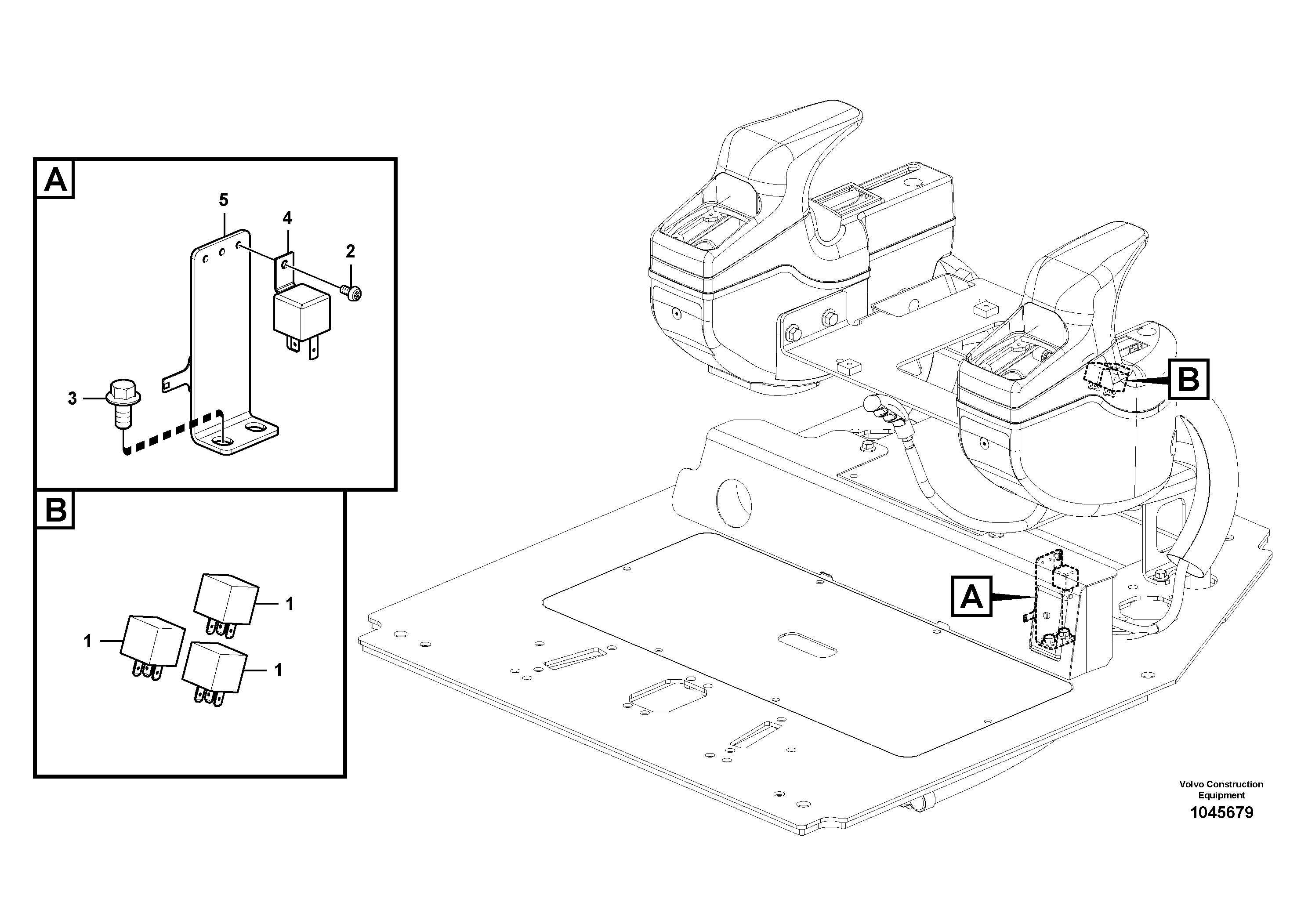 Bracket VOE14618166 VOLVO