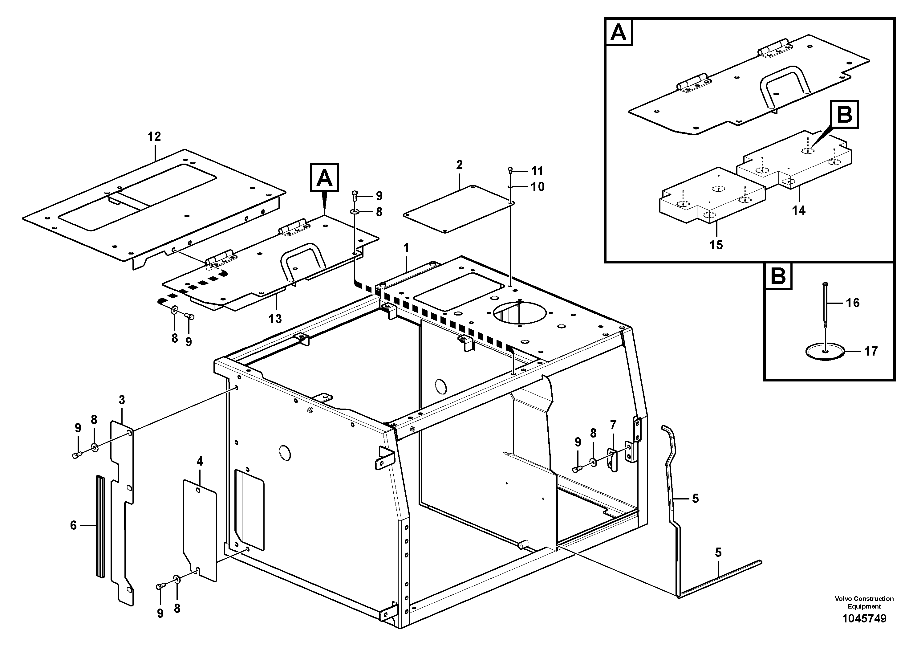 Frame VOE14609893 VOLVO