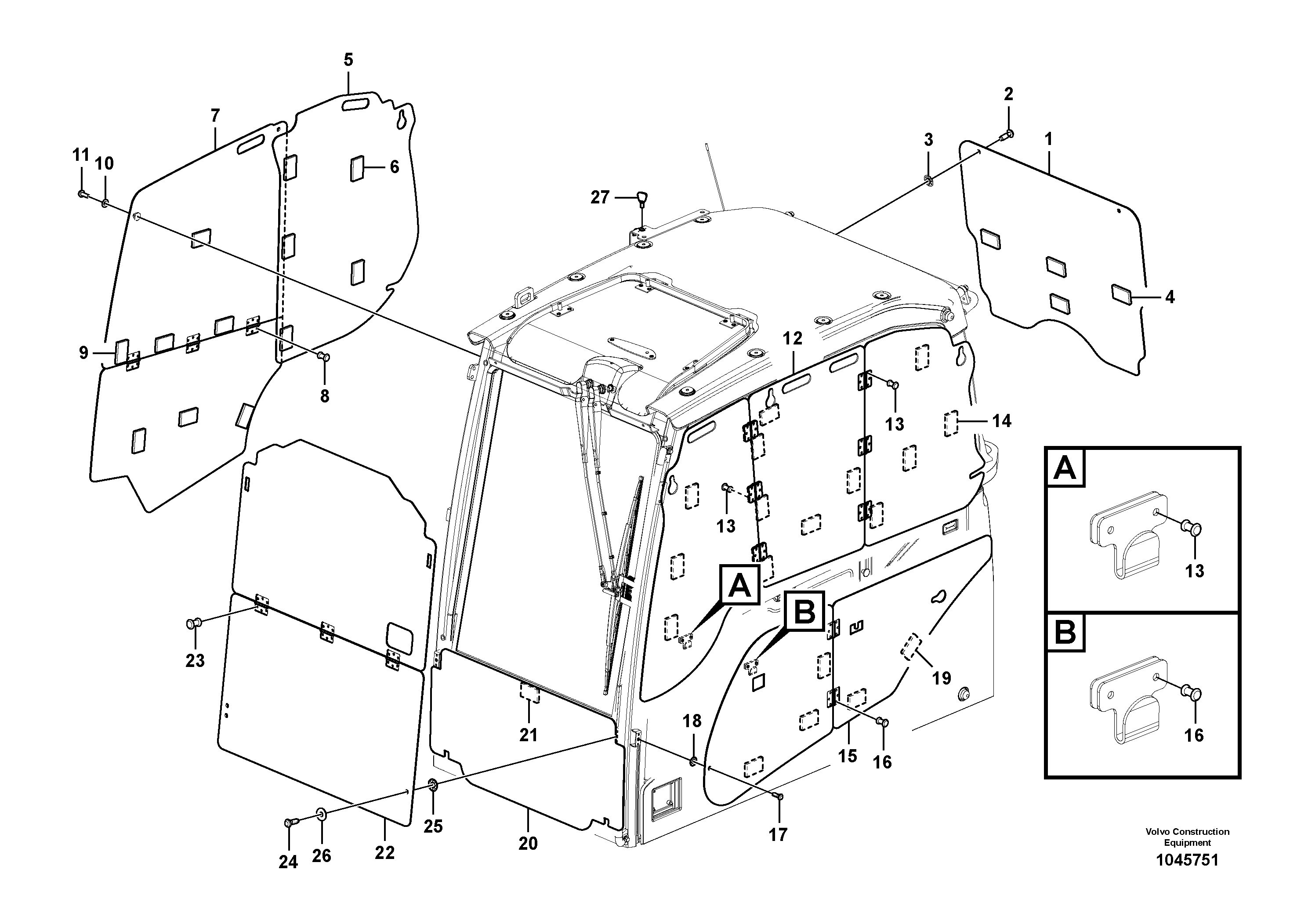 Engine heater VOE994785 VOLVO