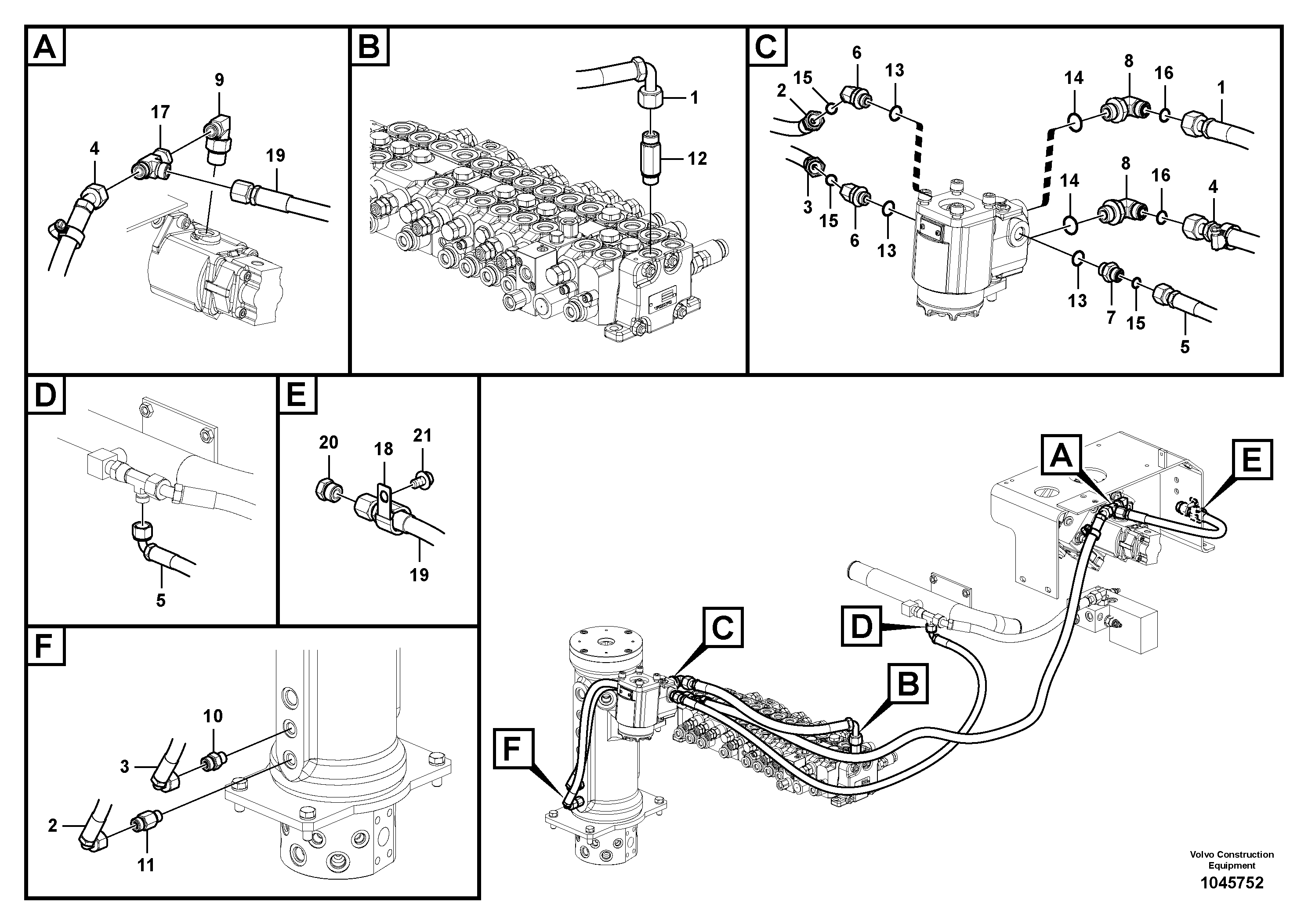 Timing gear casing VOE14690205 VOLVO