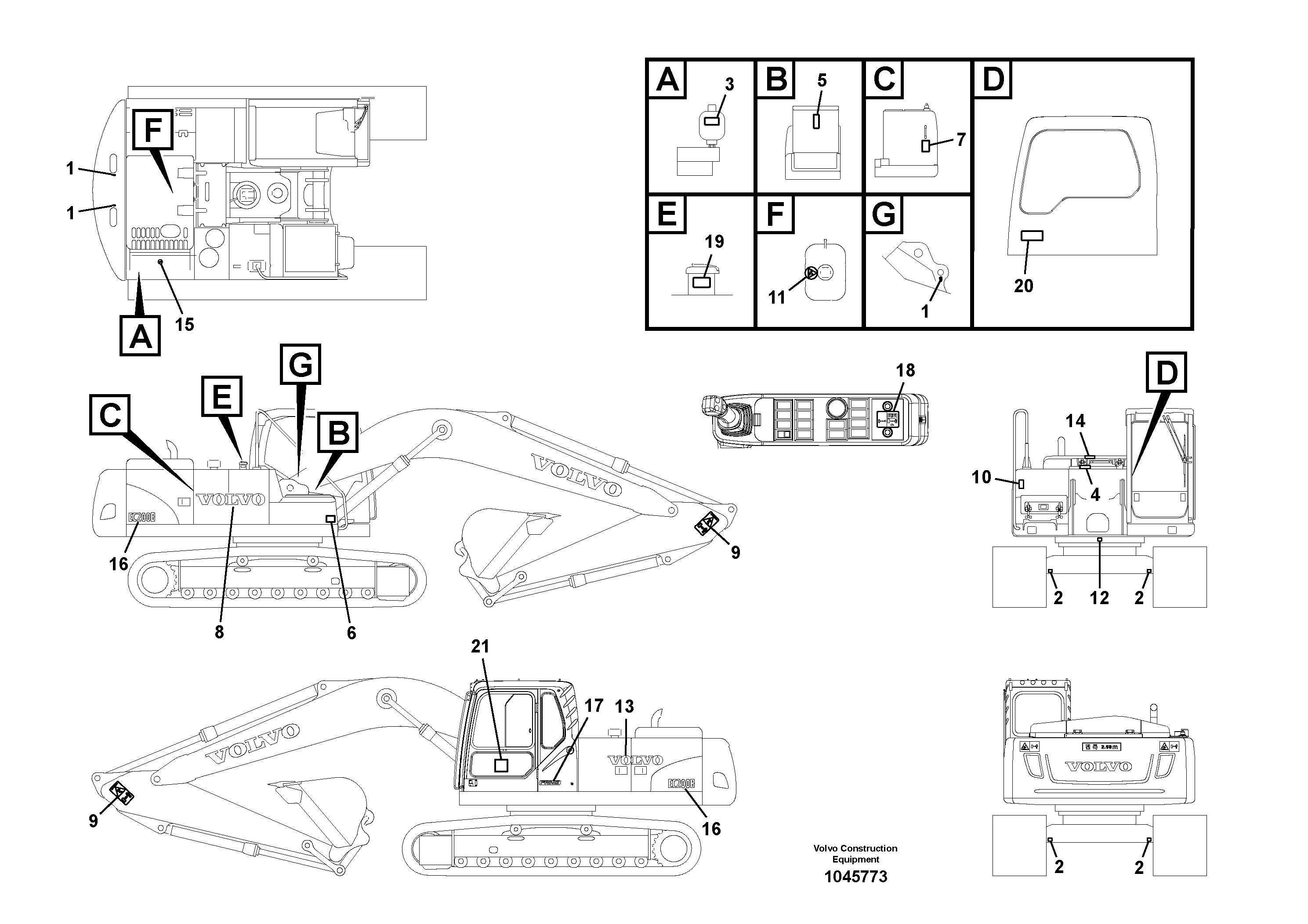 Cylinder Block VOE14621695 VOLVO