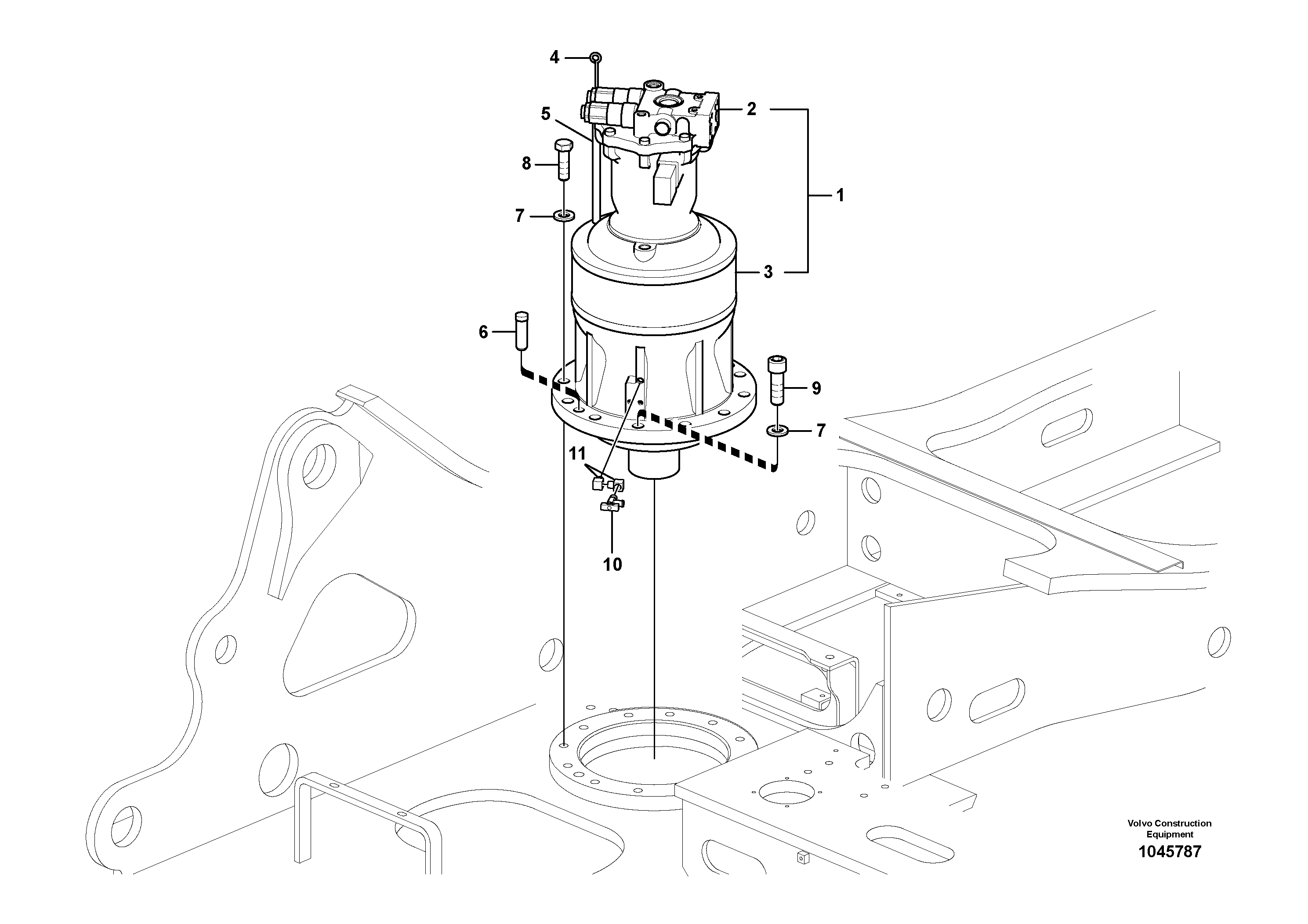Damping material set VOE14645003 VOLVO