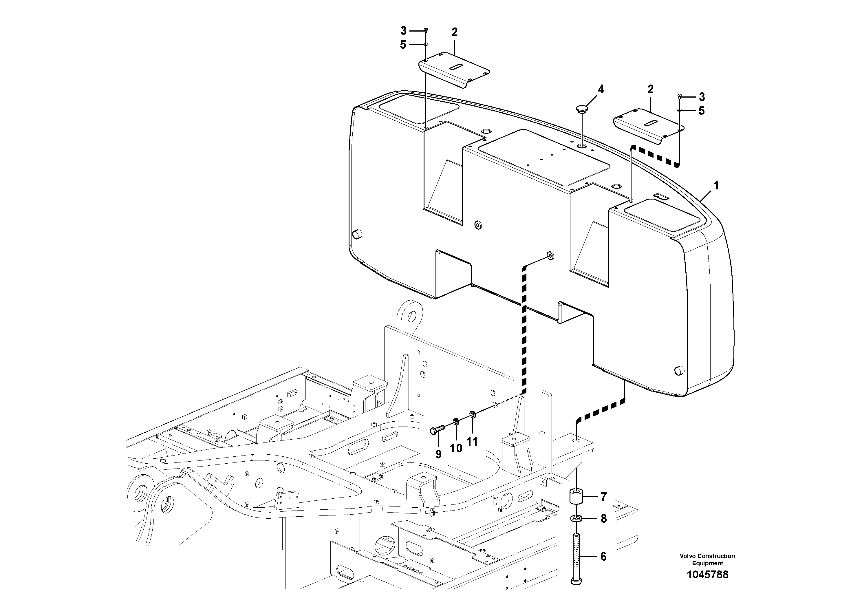 Digging Arm VOE14664784 VOLVO