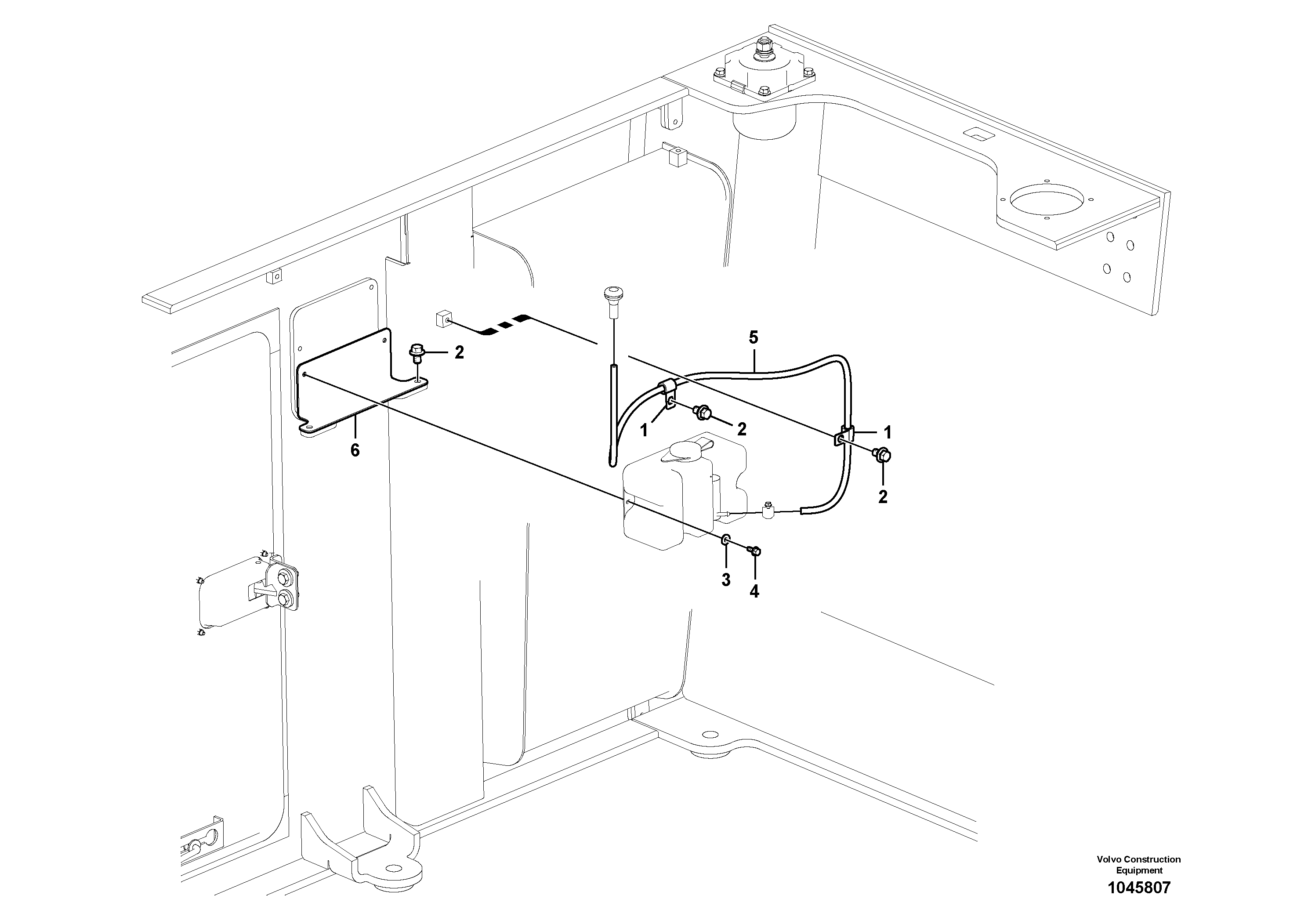 Bracket VOE14621218 VOLVO