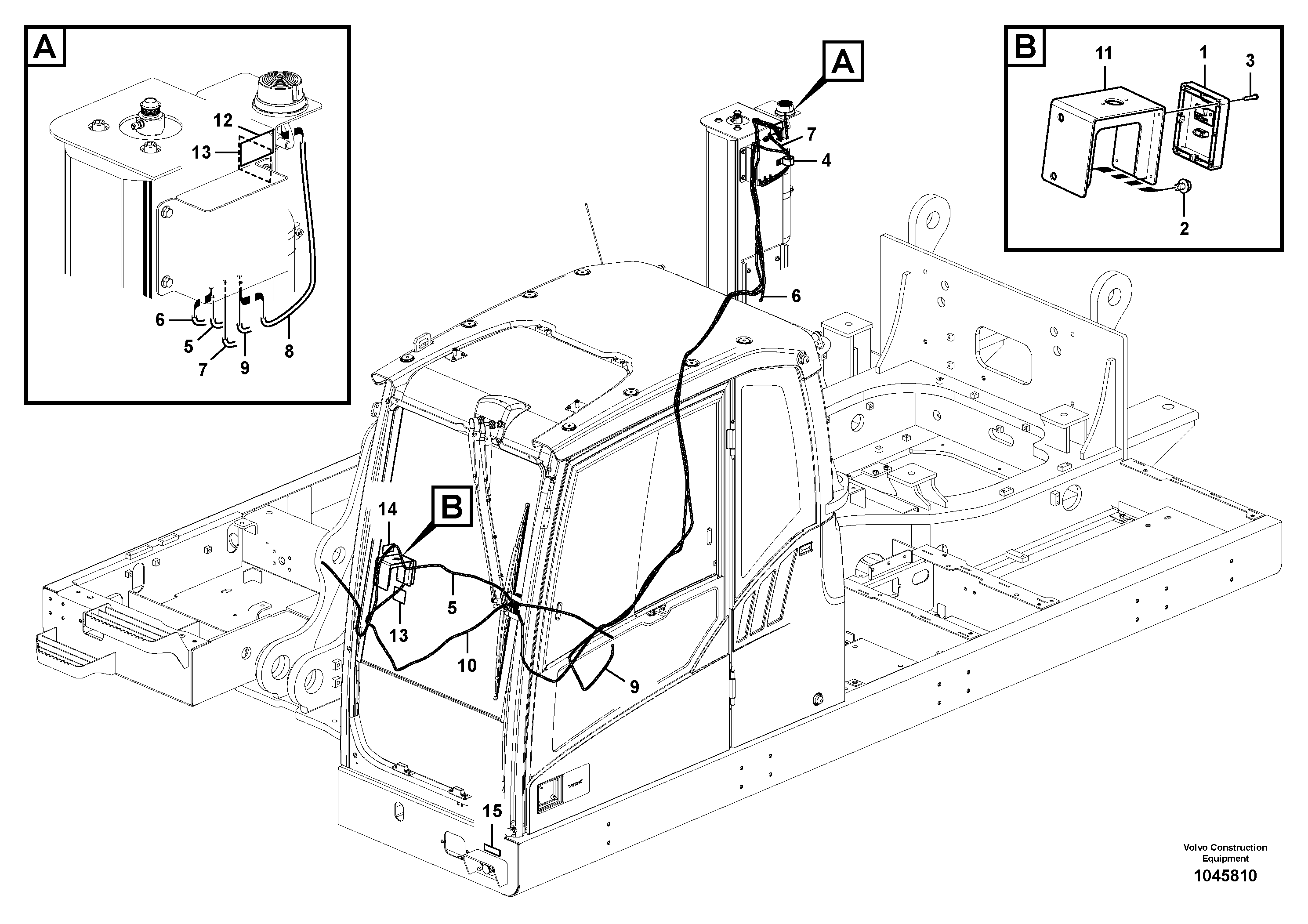 Bracket VOE14627461 VOLVO