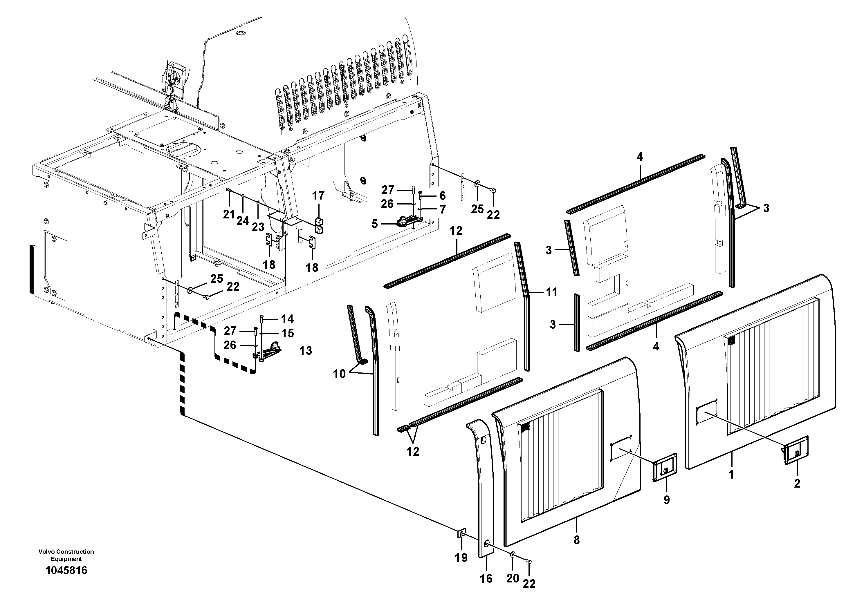 Edge Iron RM/VOE14624407 VOLVO