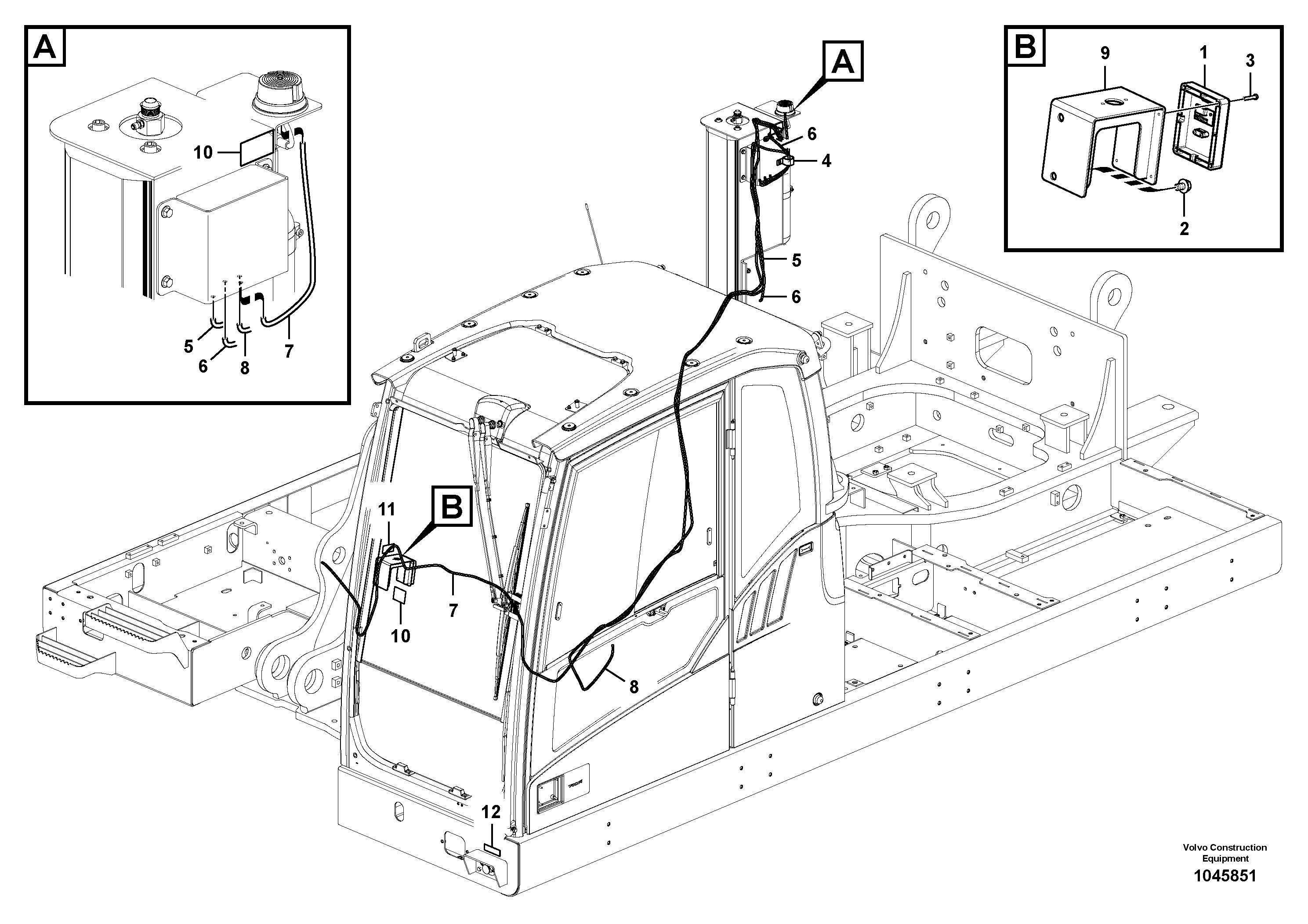 Support Leg VOE14636604 VOLVO