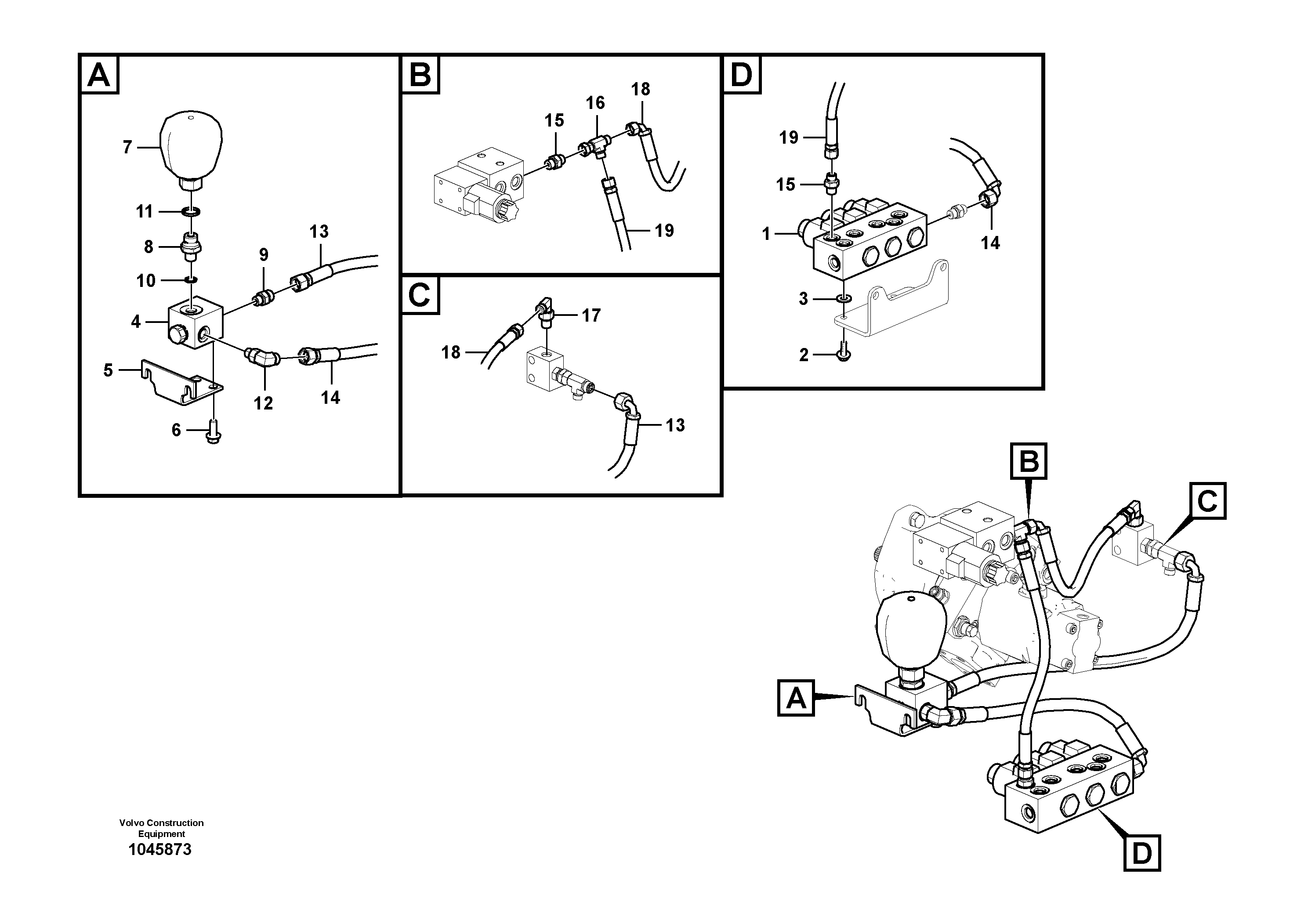 Seat frame VOE14633897 VOLVO