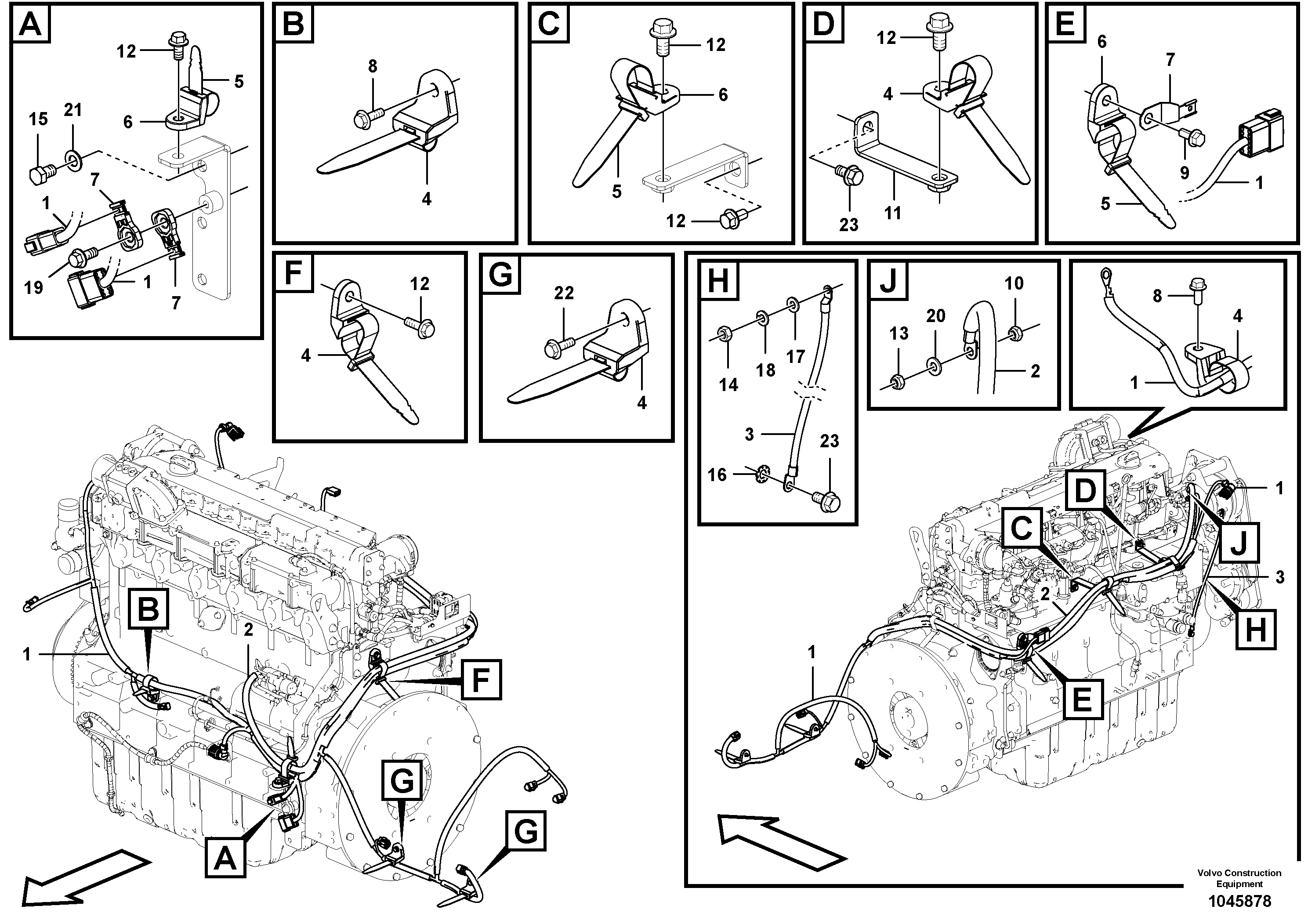 Support Leg VOE14639082 VOLVO