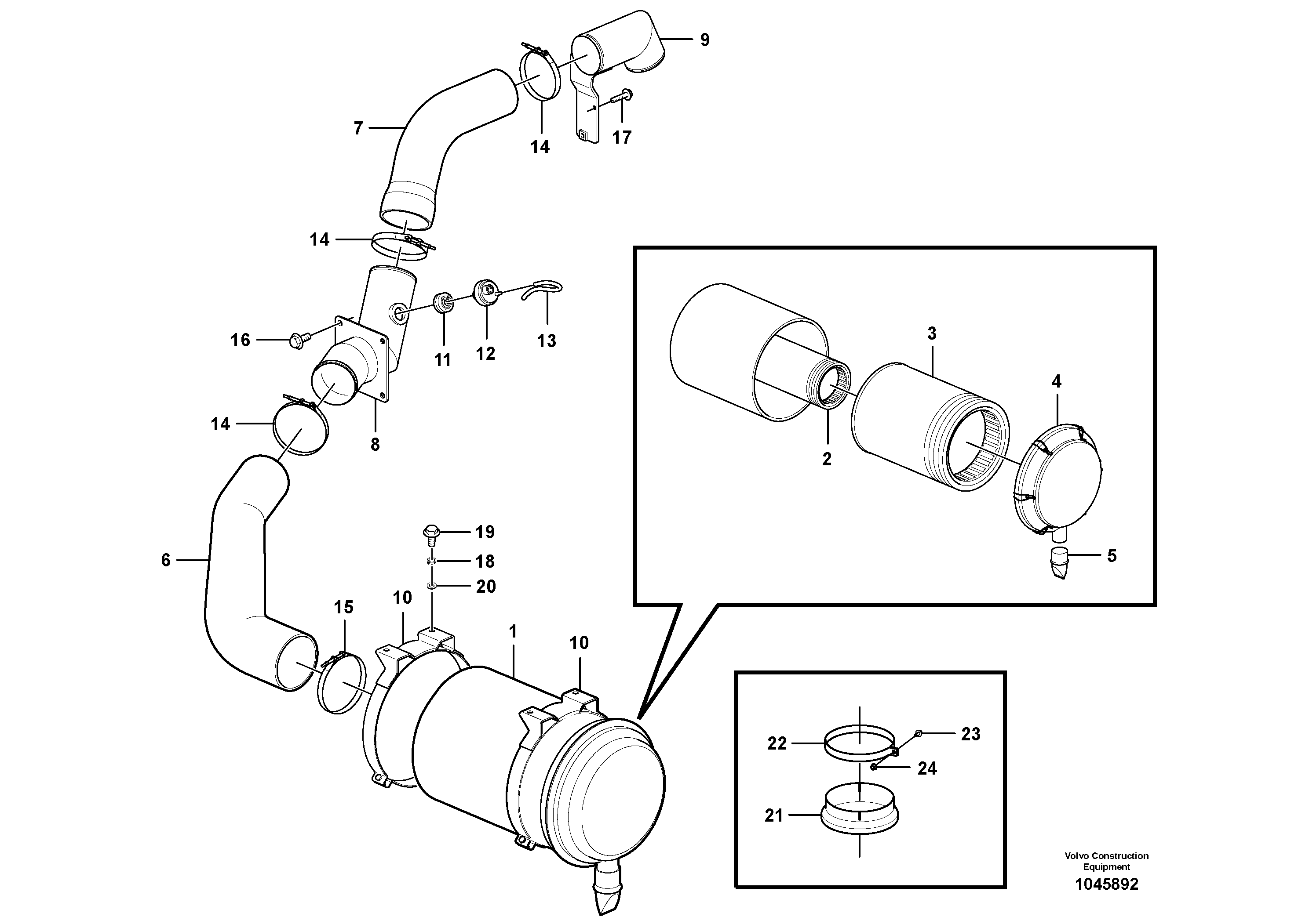 Press. lim. valve VOE14565878 VOLVO
