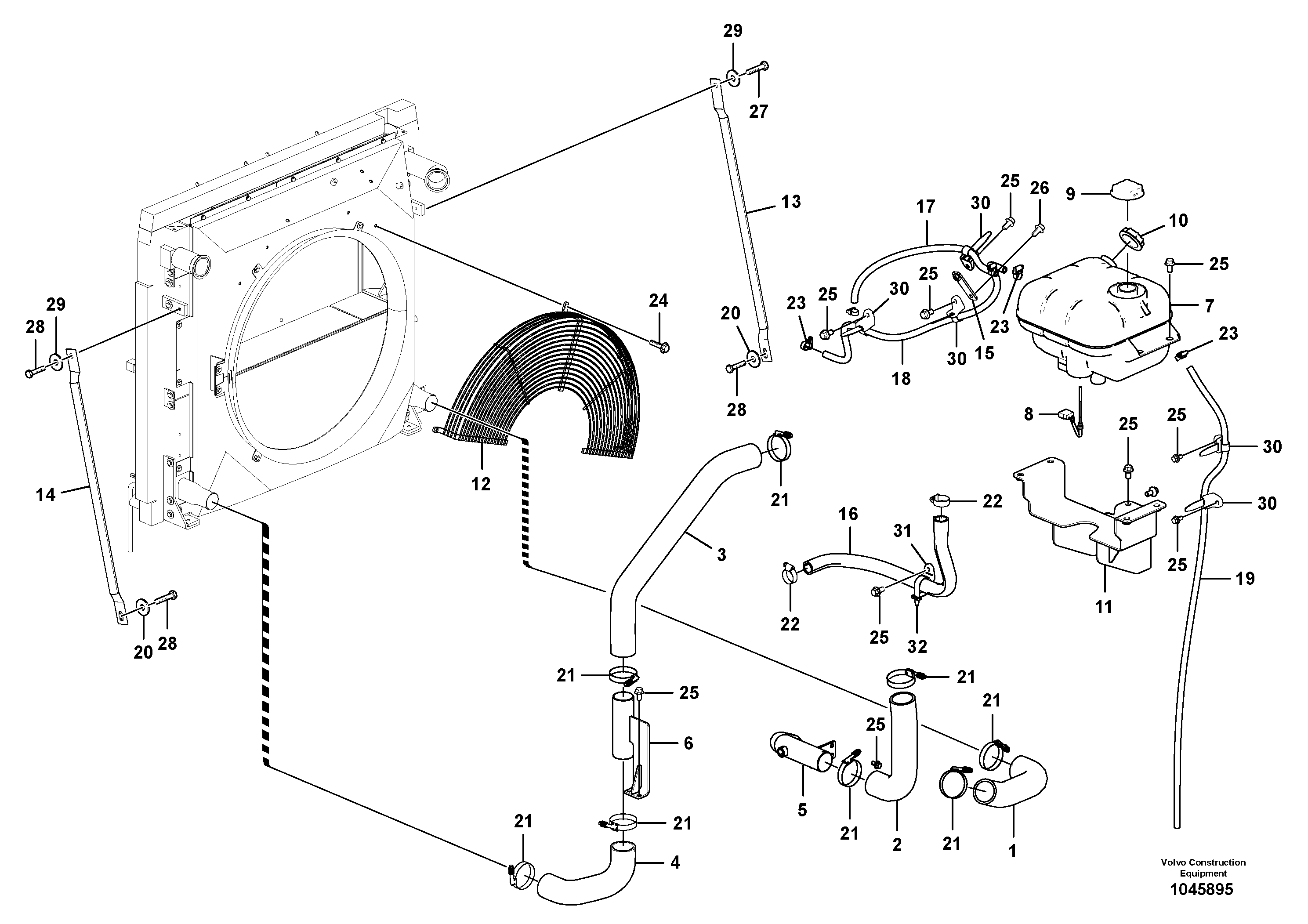 Disc wheel - ET 40 VOE14707166 VOLVO
