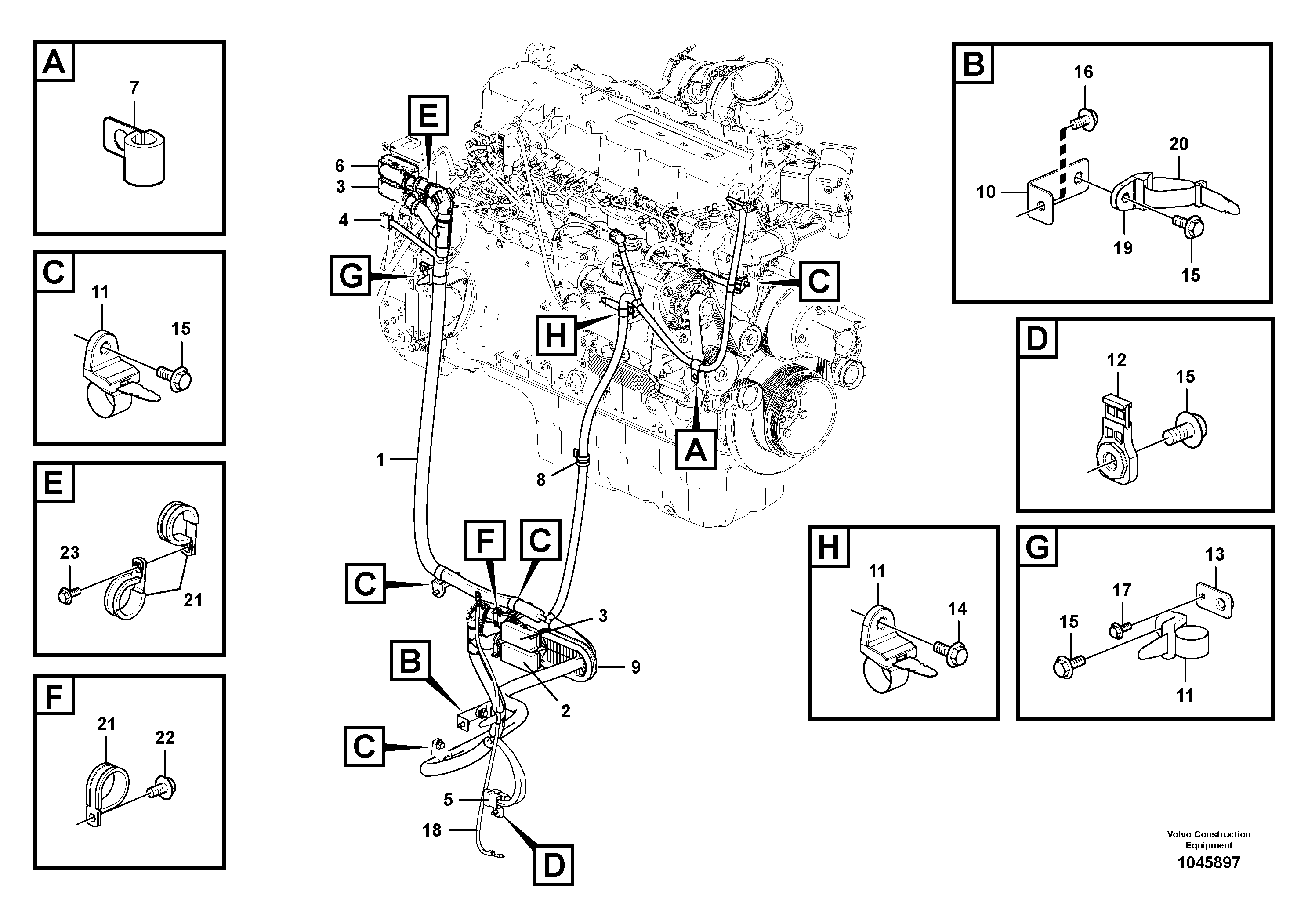 Boom Cylinder VOE14639902 VOLVO
