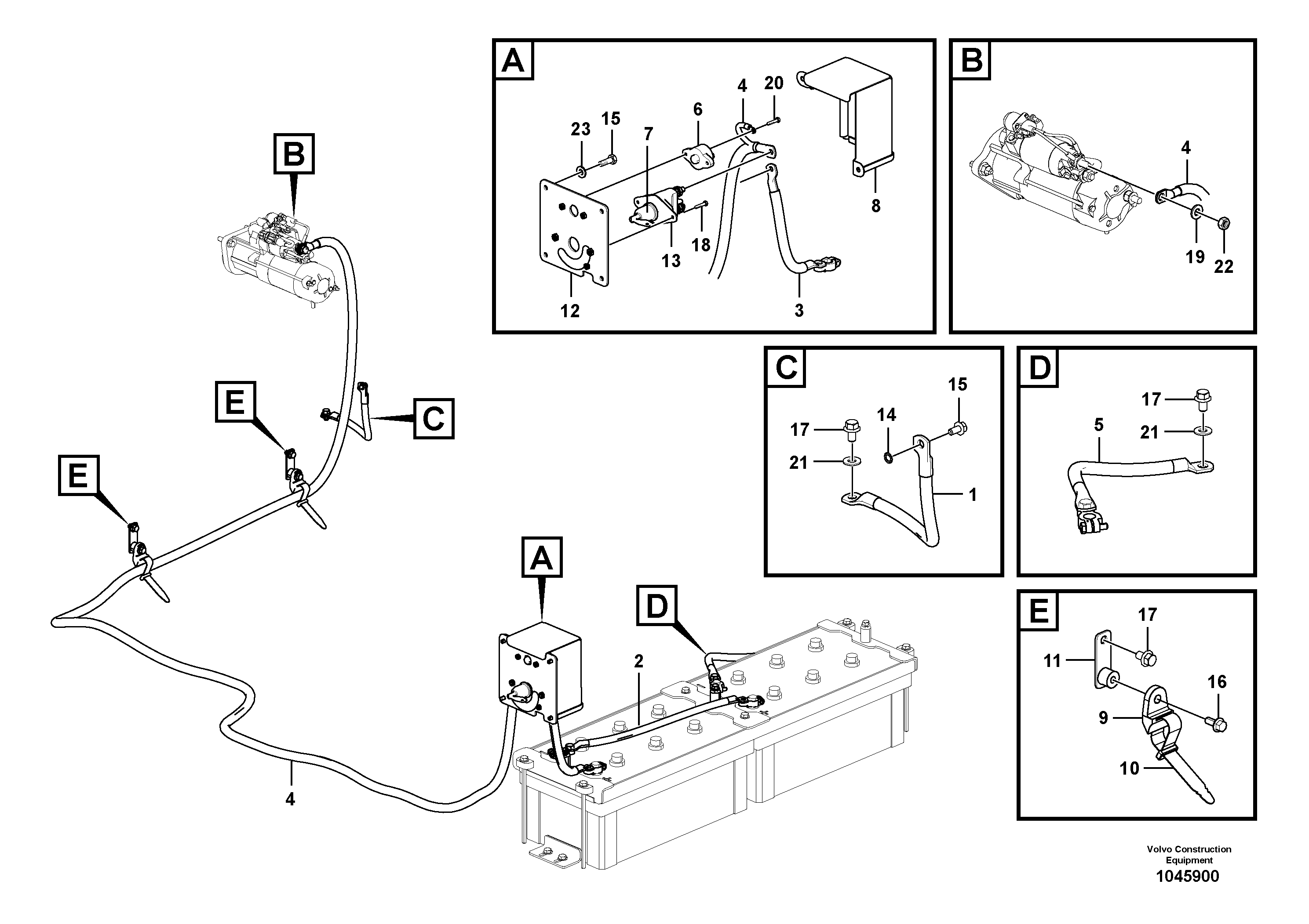Brush Bearing VOE14653513 VOLVO