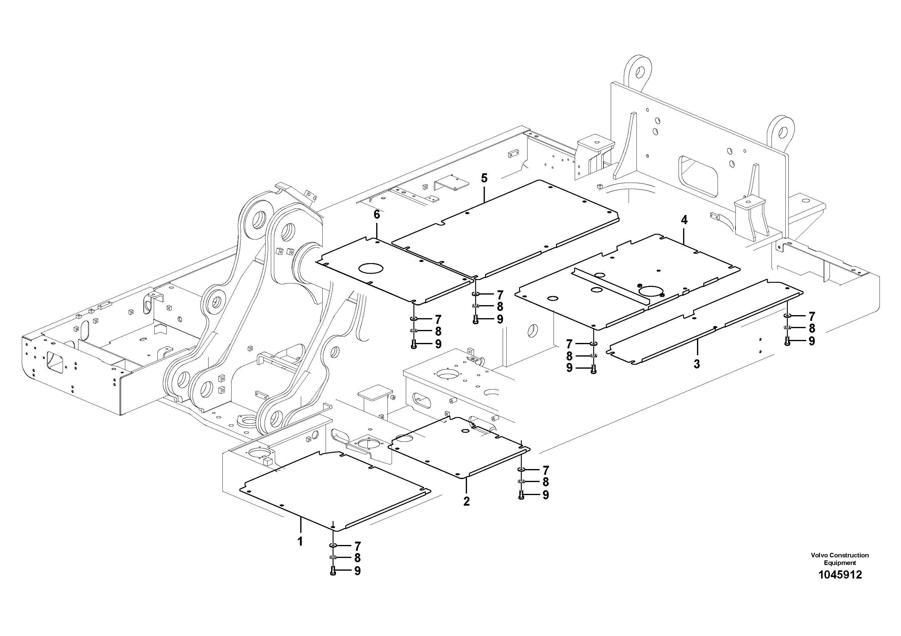 Маслоотражающее кольцо VOE14641865 VOLVO