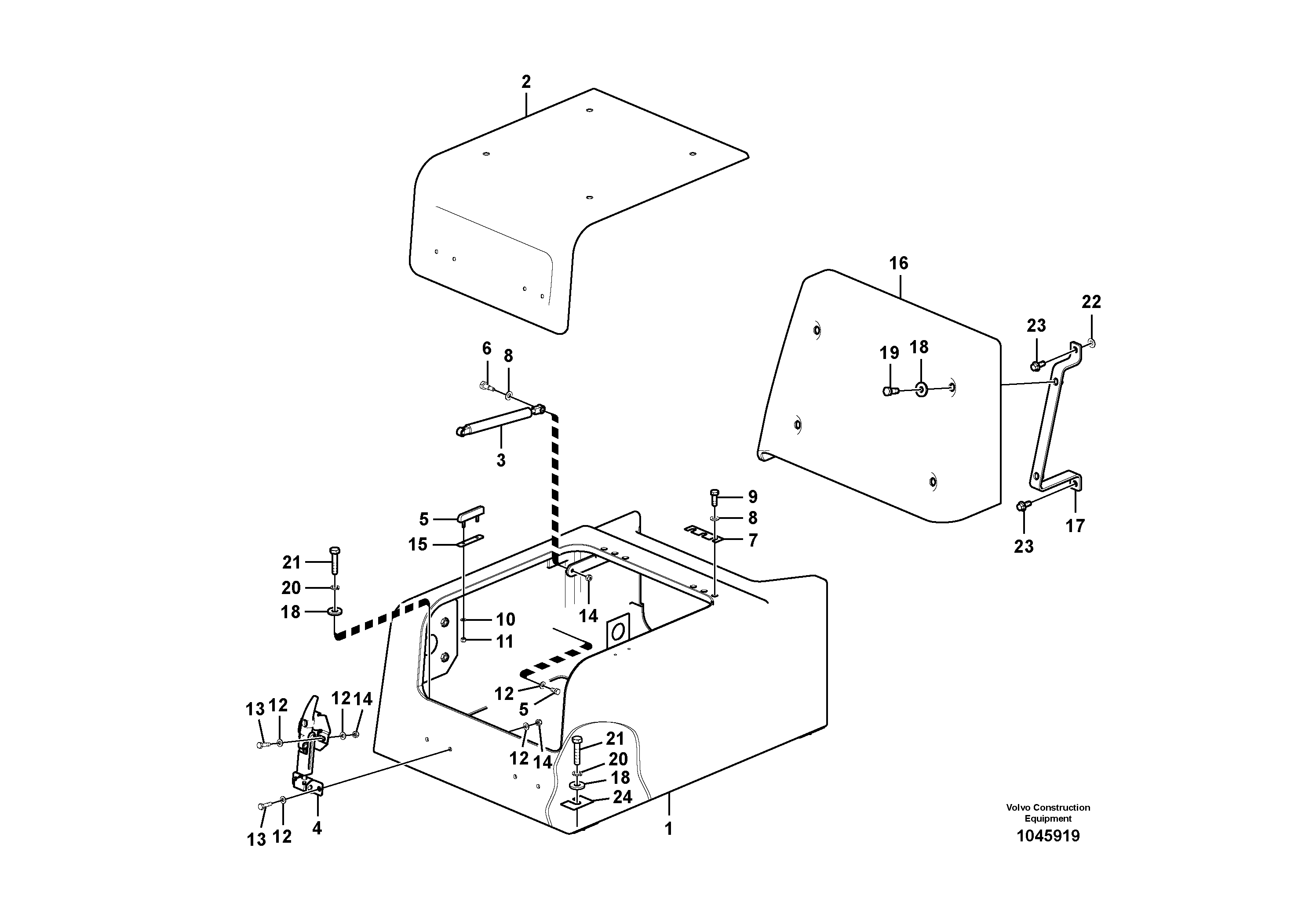 Insulating Hose VOE14647758 VOLVO