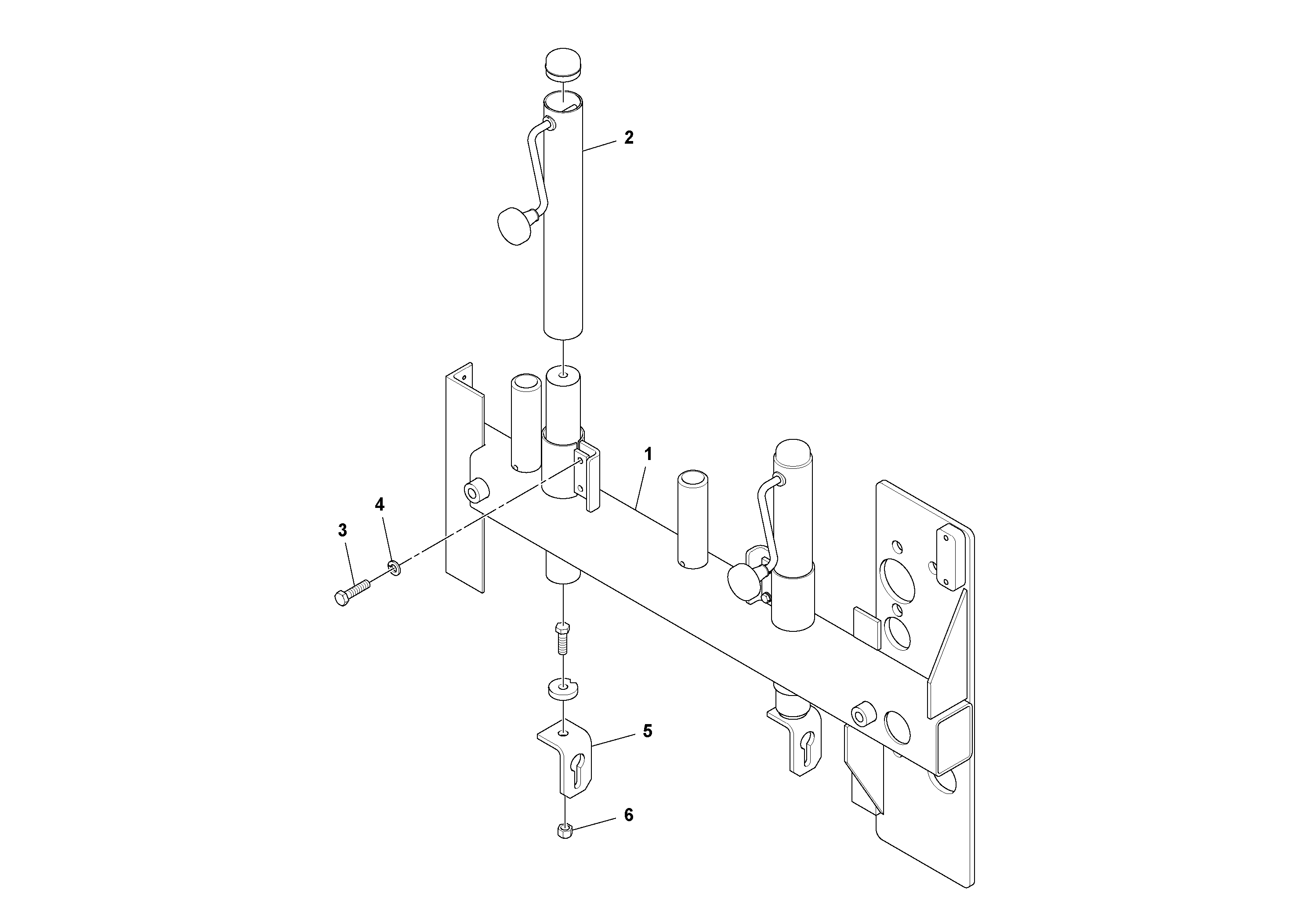 Weldment, R.h. RM43894195 VOLVO