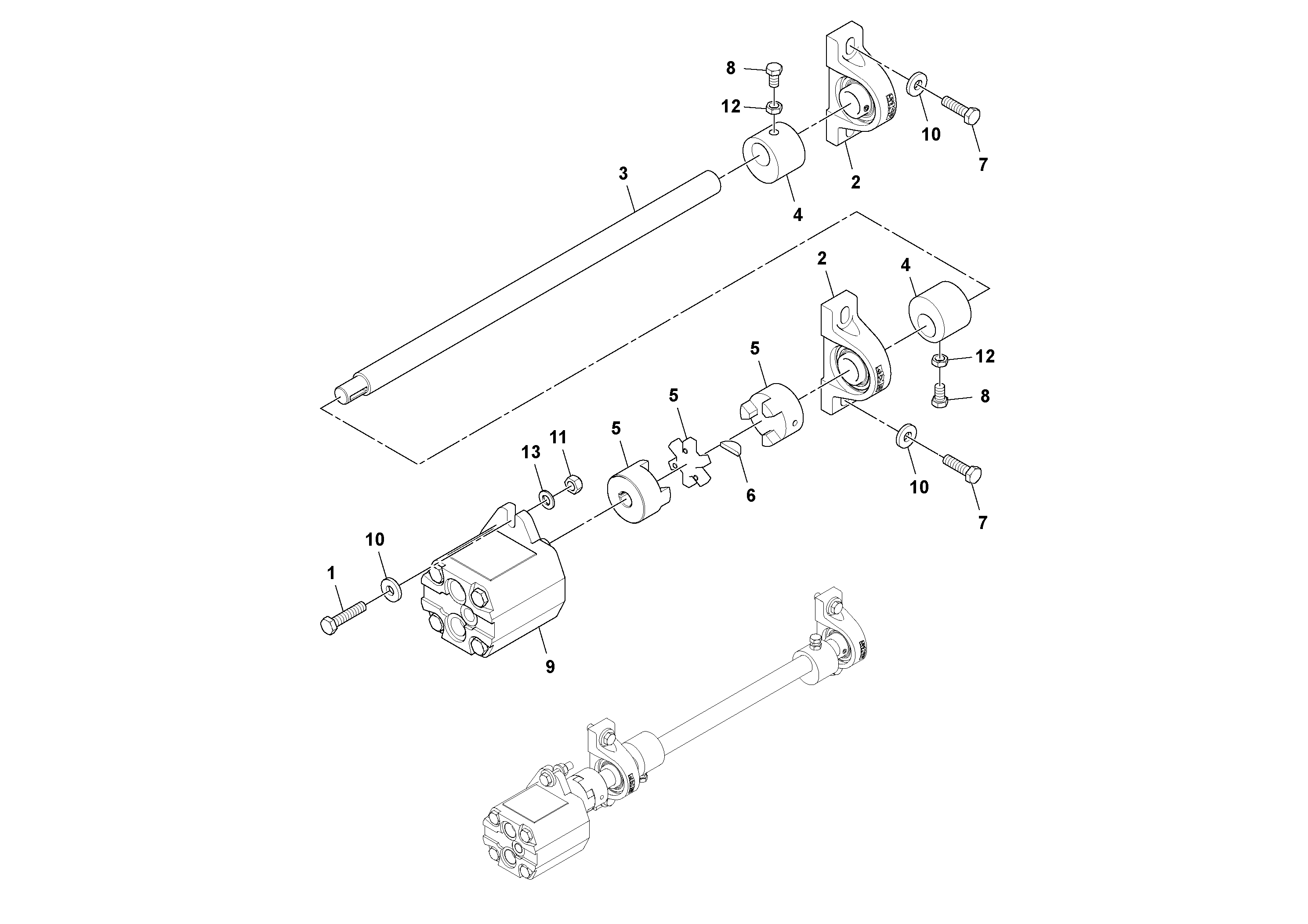 Lastarmsfjädring RM95119962 VOLVO
