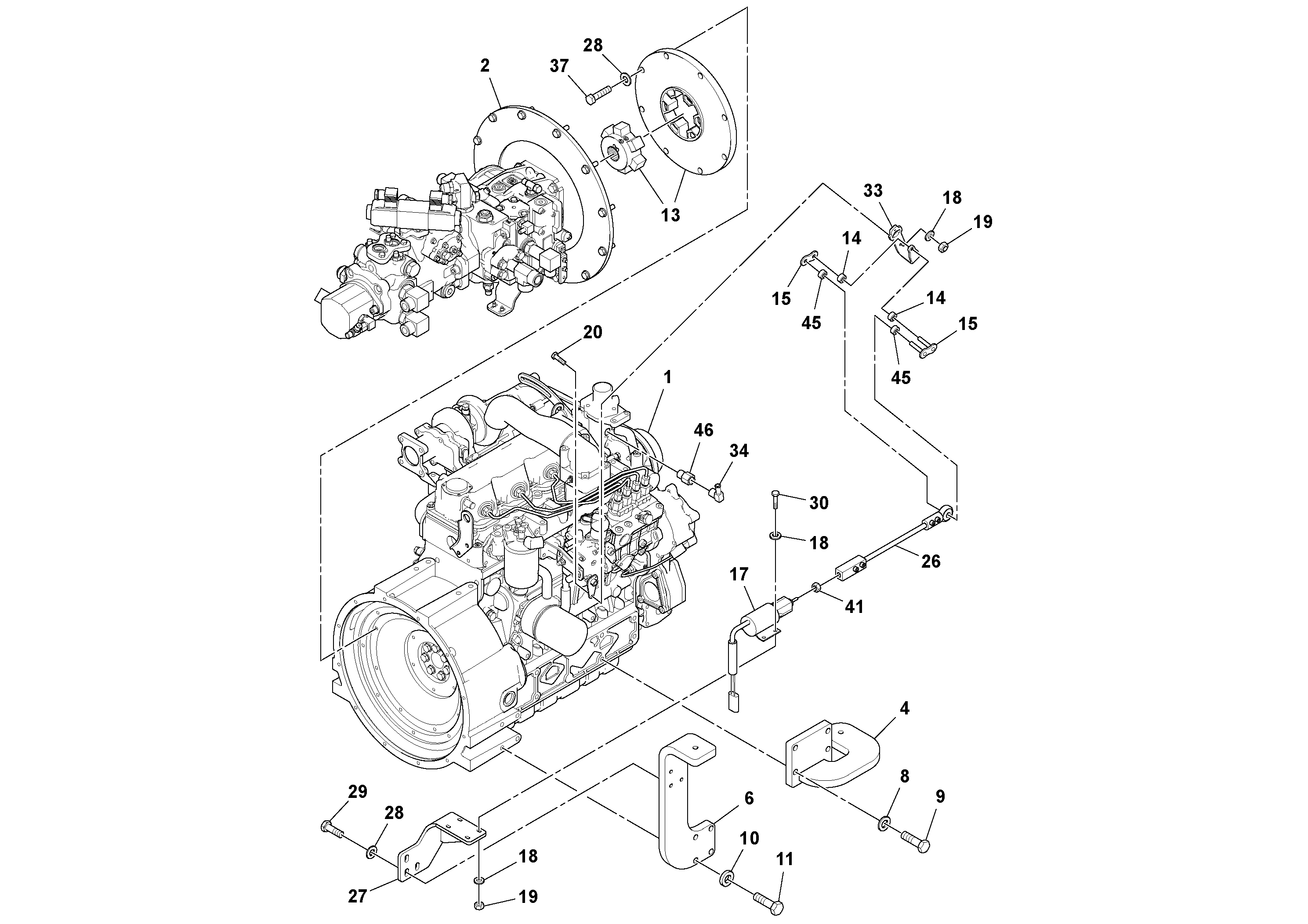 Radio Support RM43973965 VOLVO