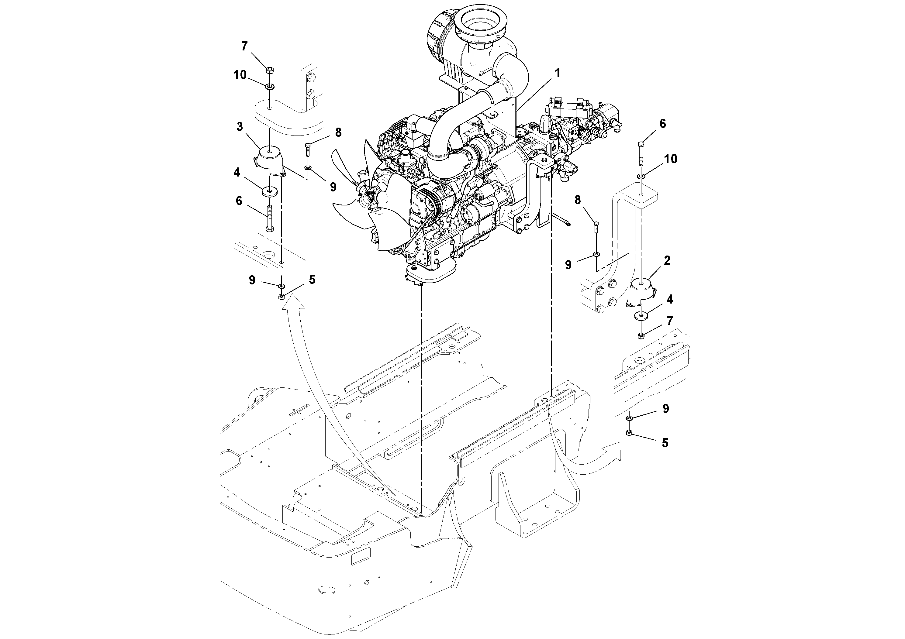 Brake drum RM43911031 VOLVO
