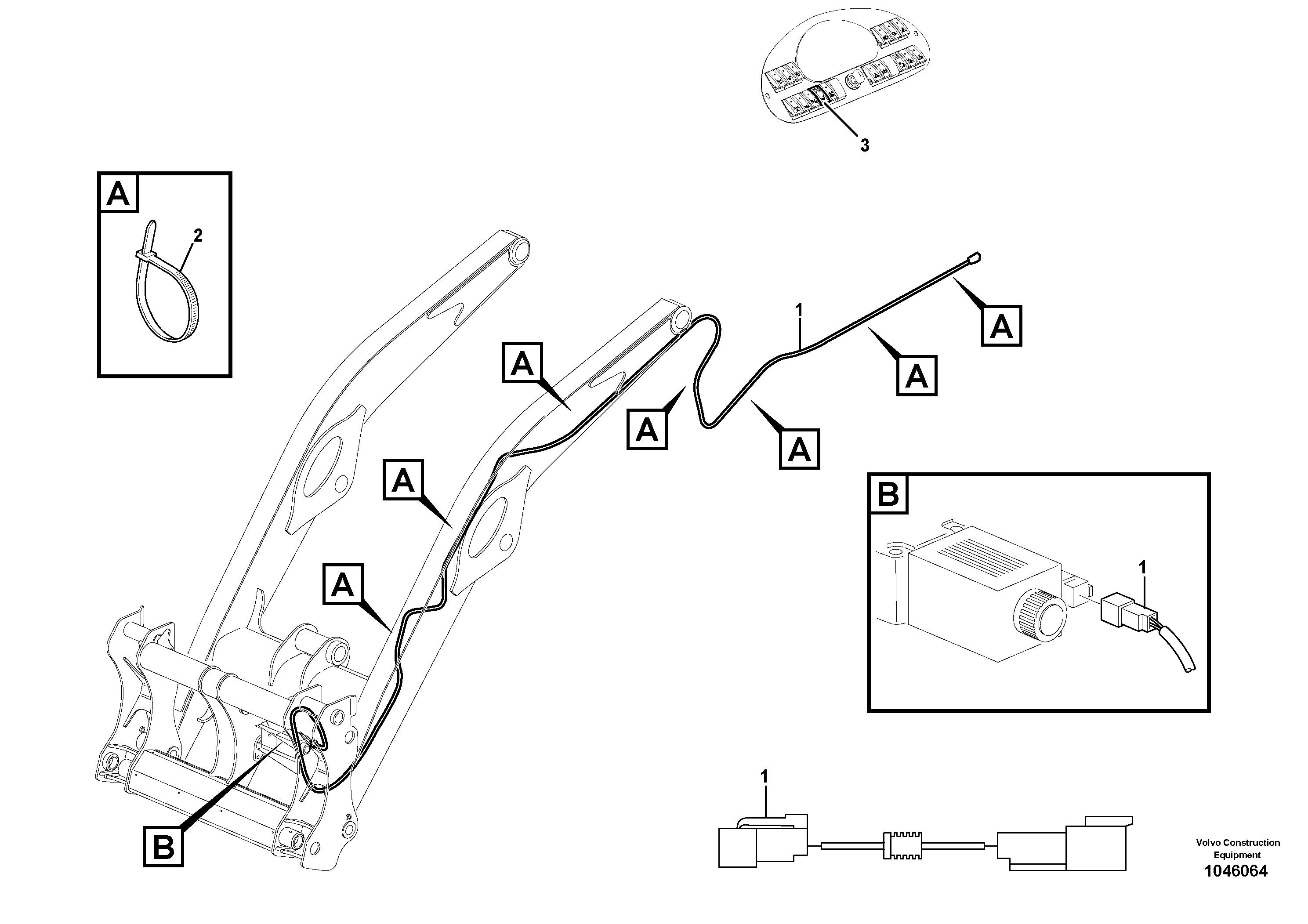 Support Leg VOE15048302 VOLVO